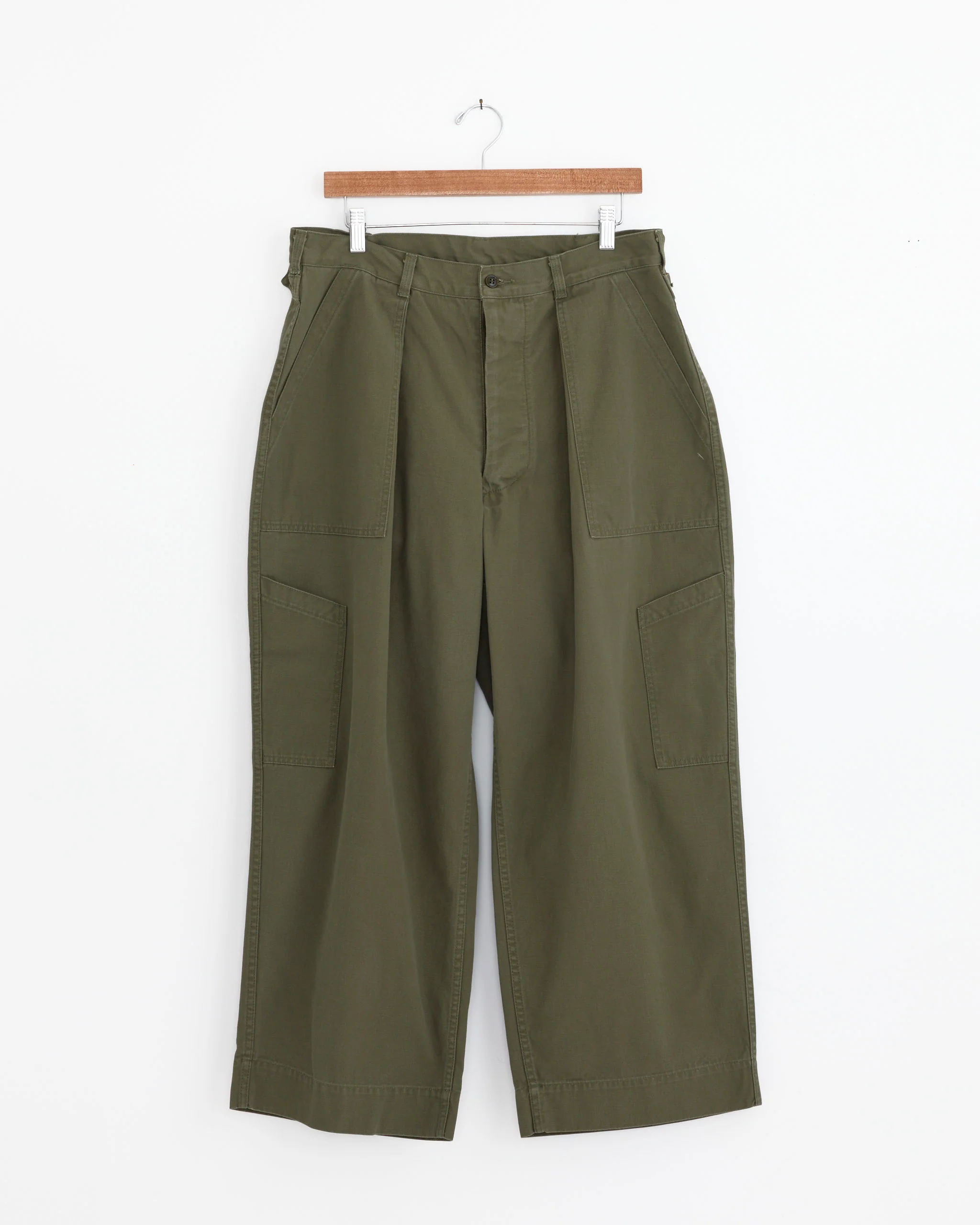 USAF Hemmed Bottoms in Olive - Image 6