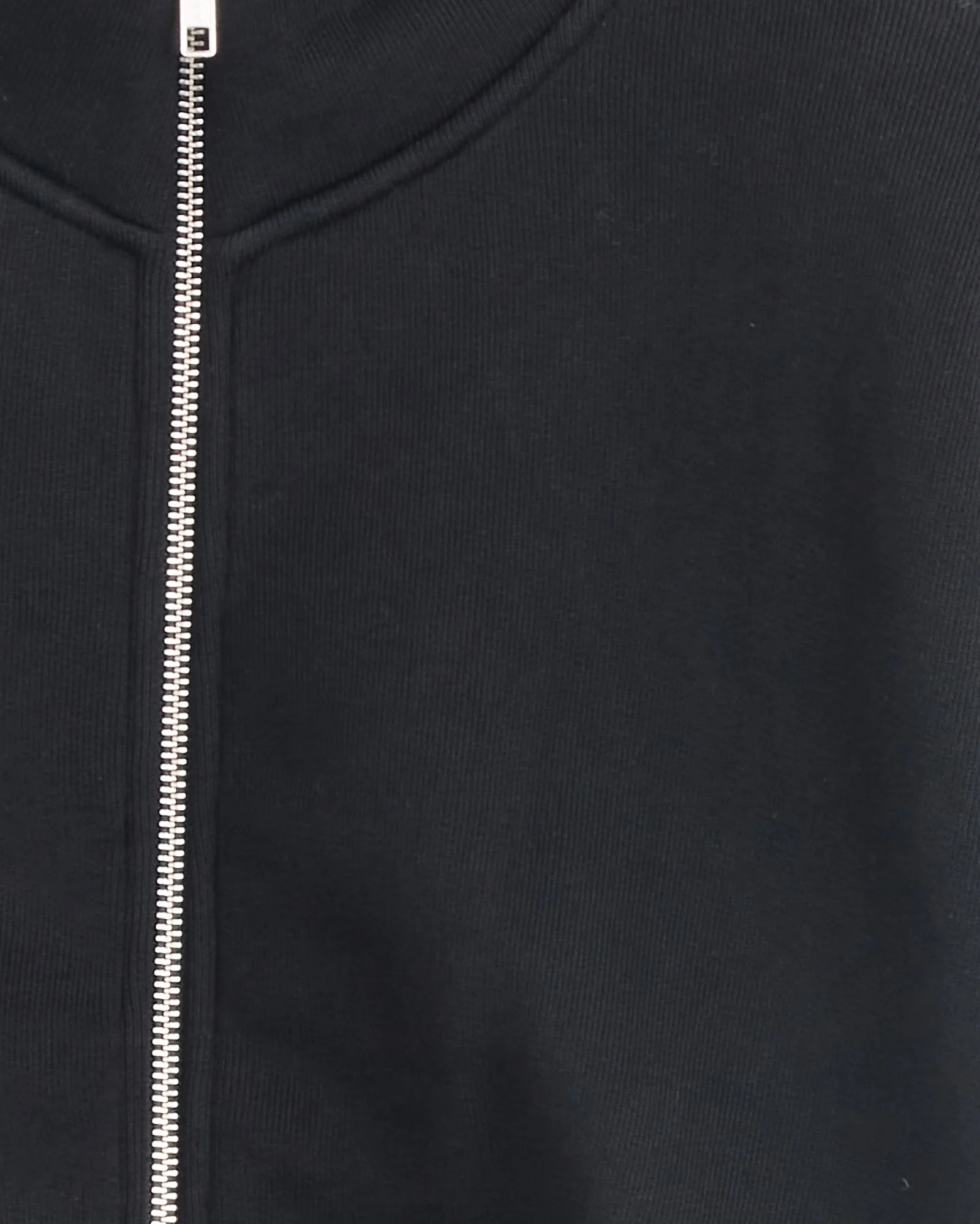 Asta Zip Sweatshirt in Washed Black - Image 2