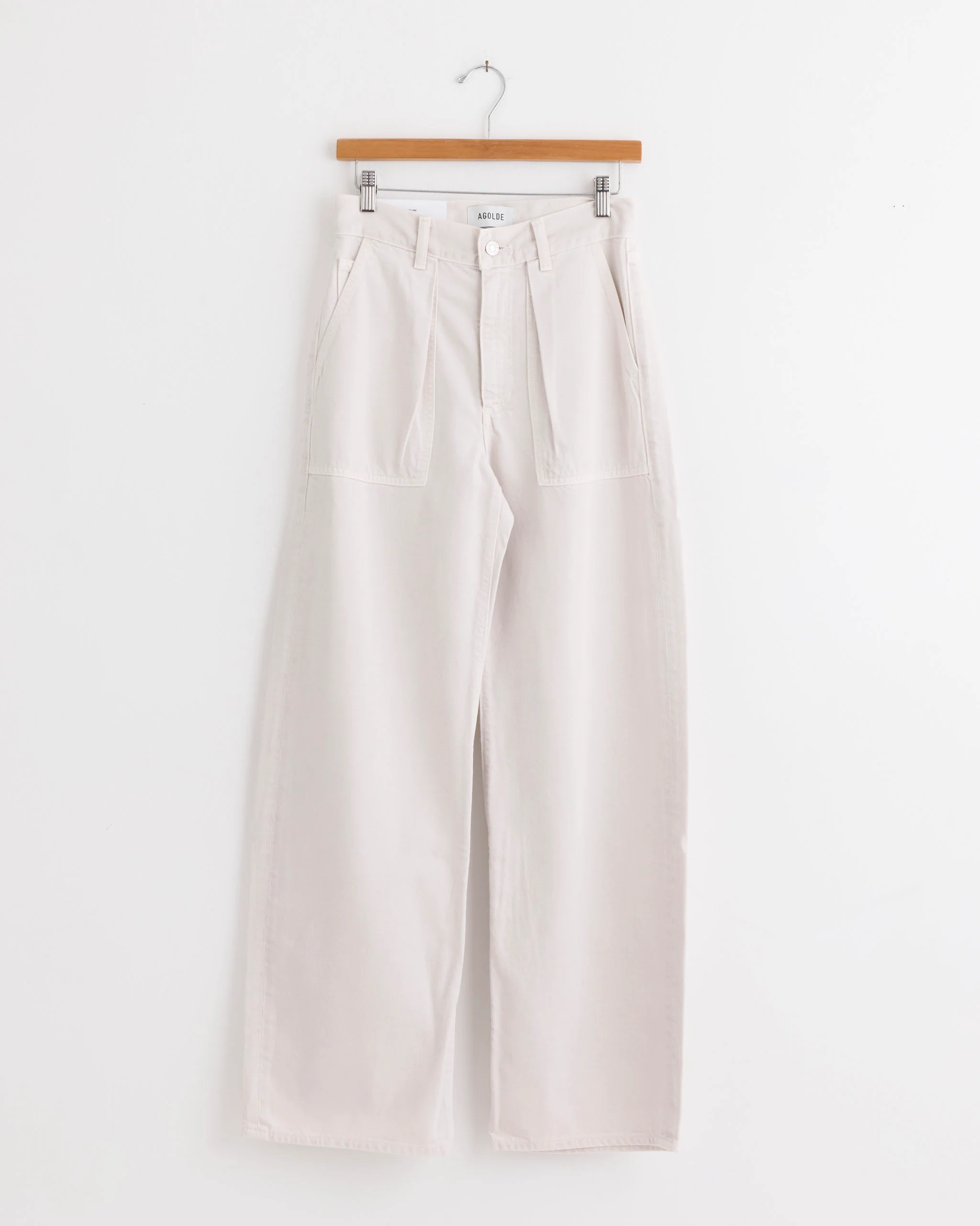 Low Curve Utility Jean in Bone