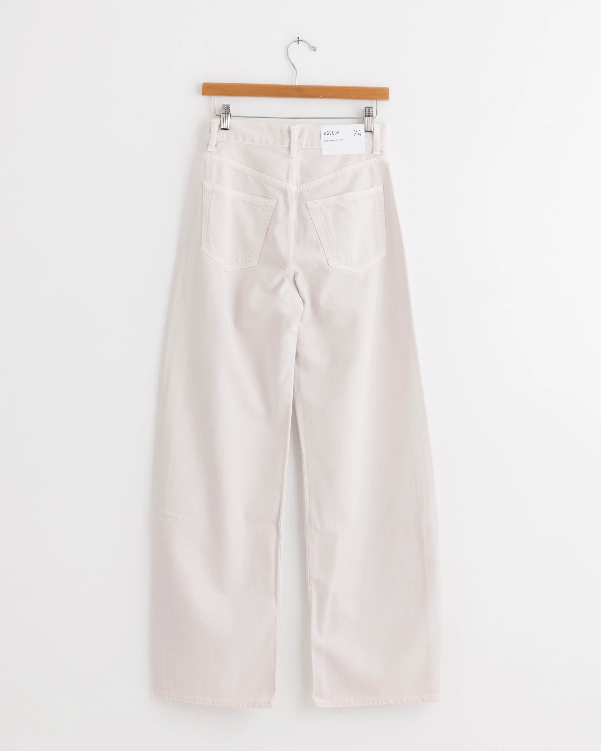 Low Curve Utility Jean in Bone - Image 3
