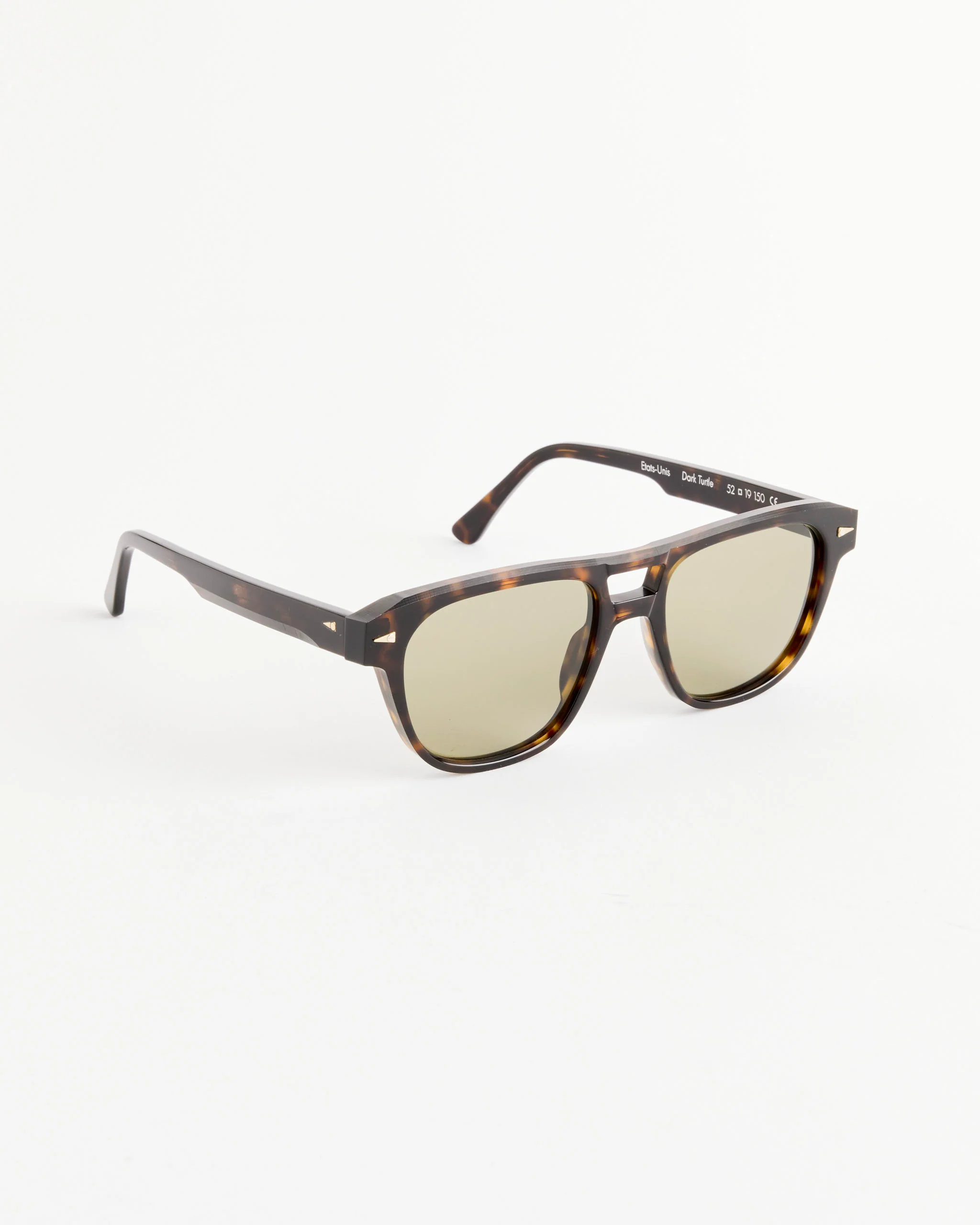 États-Unis Sunglasses in Dark Turtle/Khaki Light - Image 2