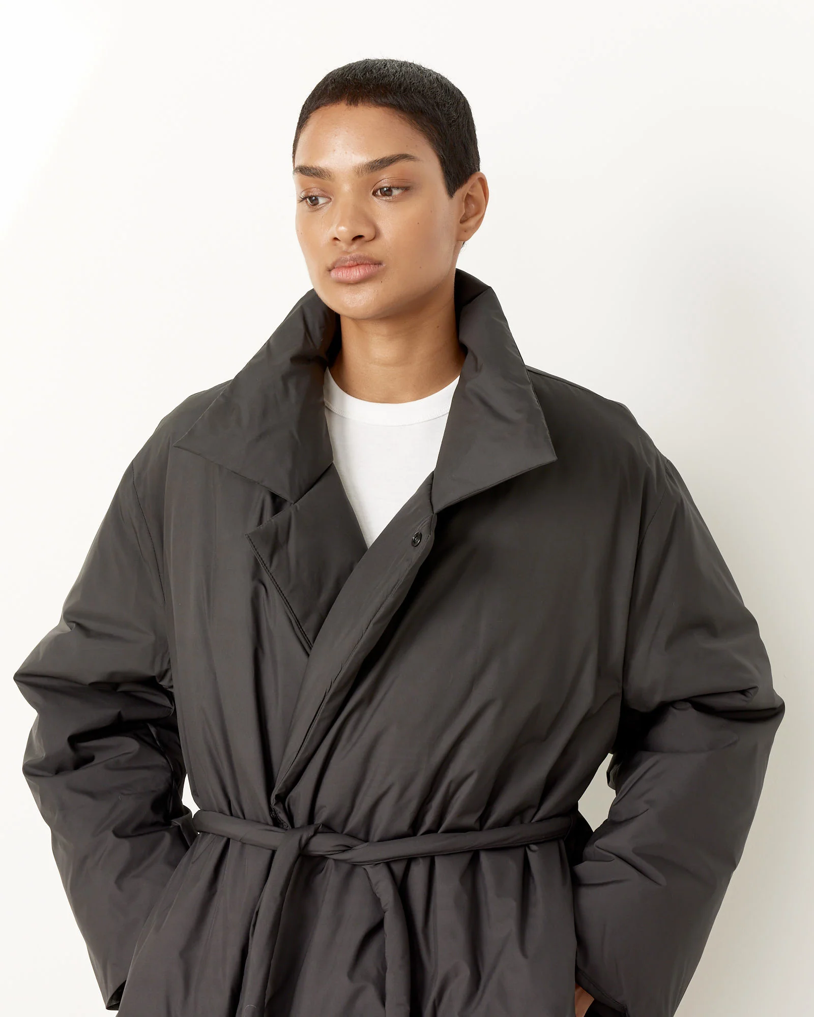 Down Puffer Long Coat - Image 3
