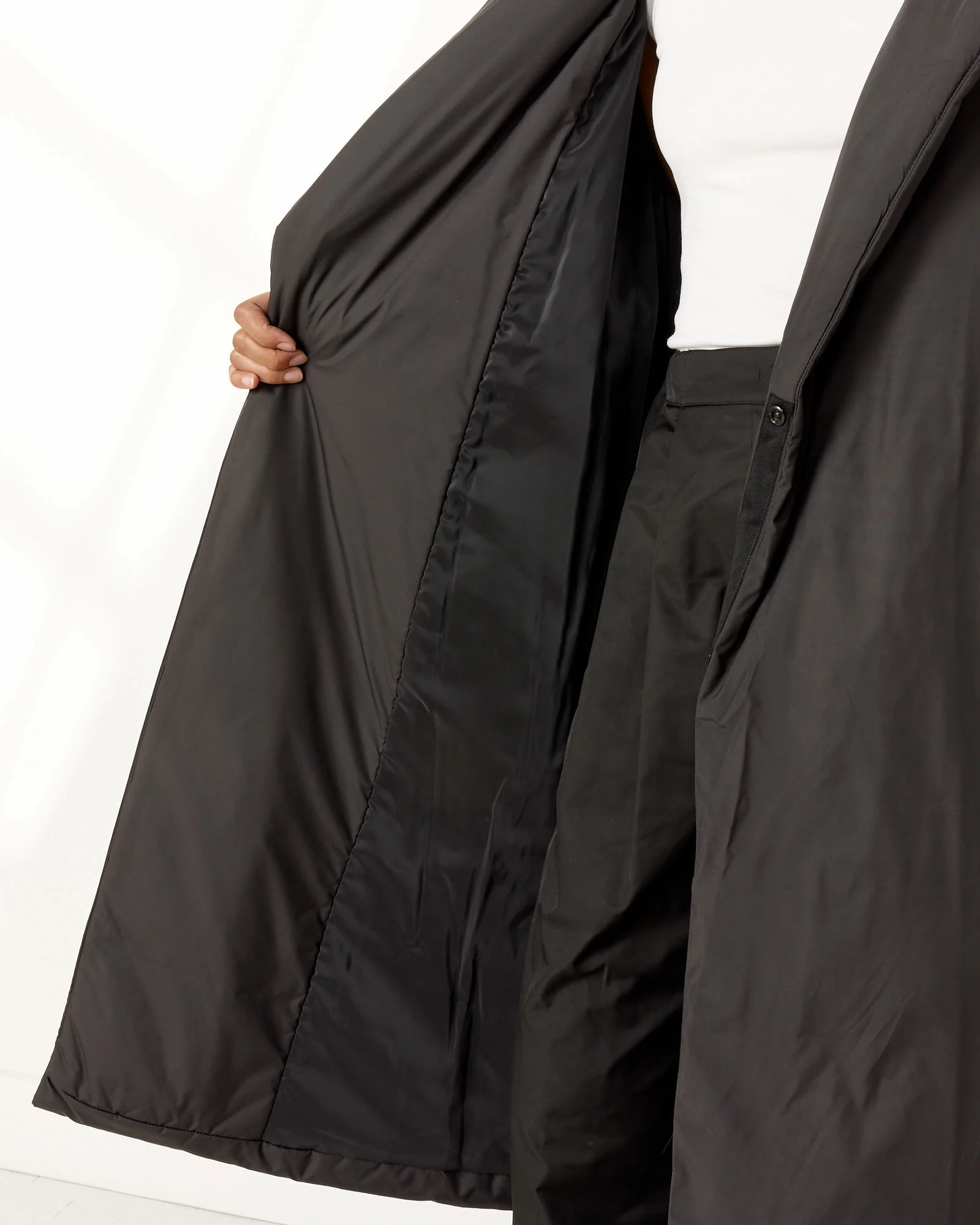 Down Puffer Long Coat - Image 4