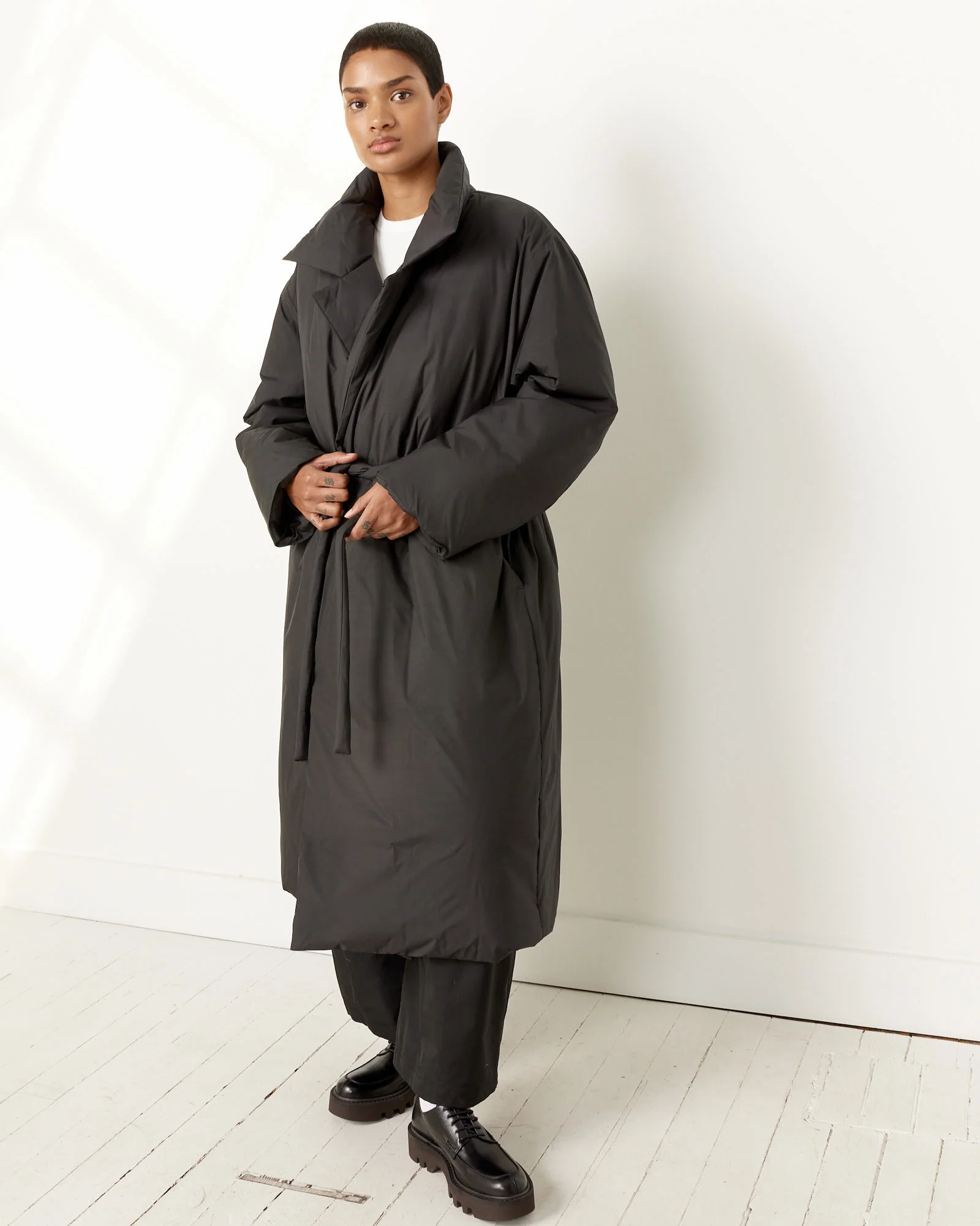 Down Puffer Long Coat - Image 6