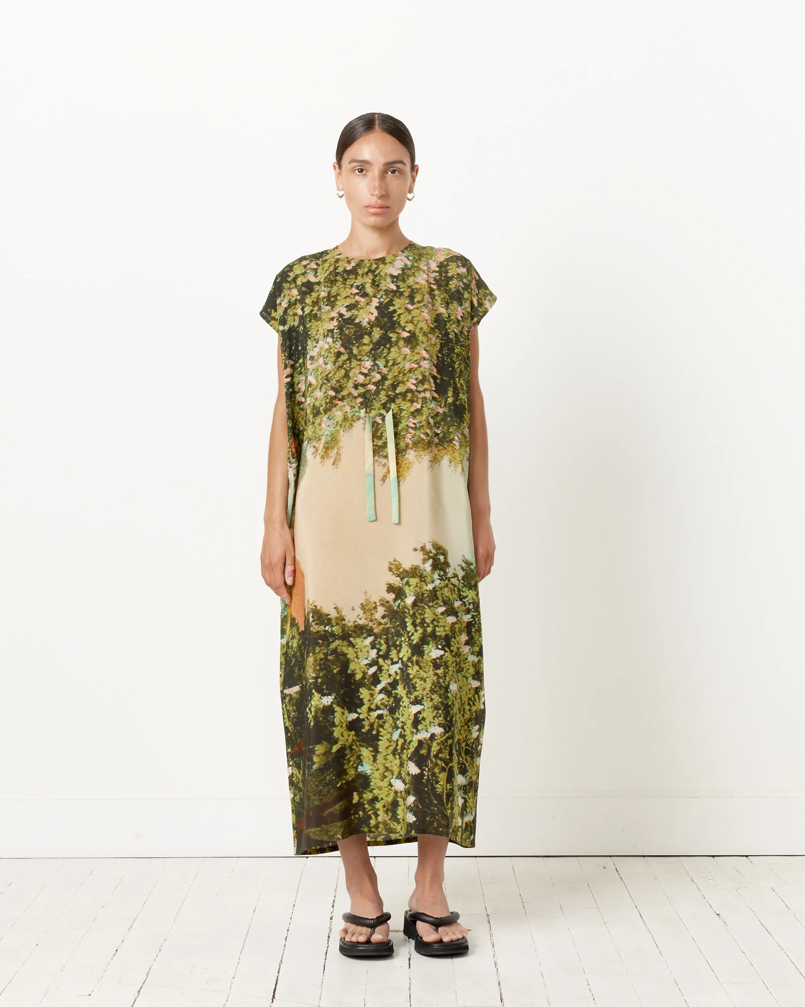 Simple Dress in Print F - Image 3