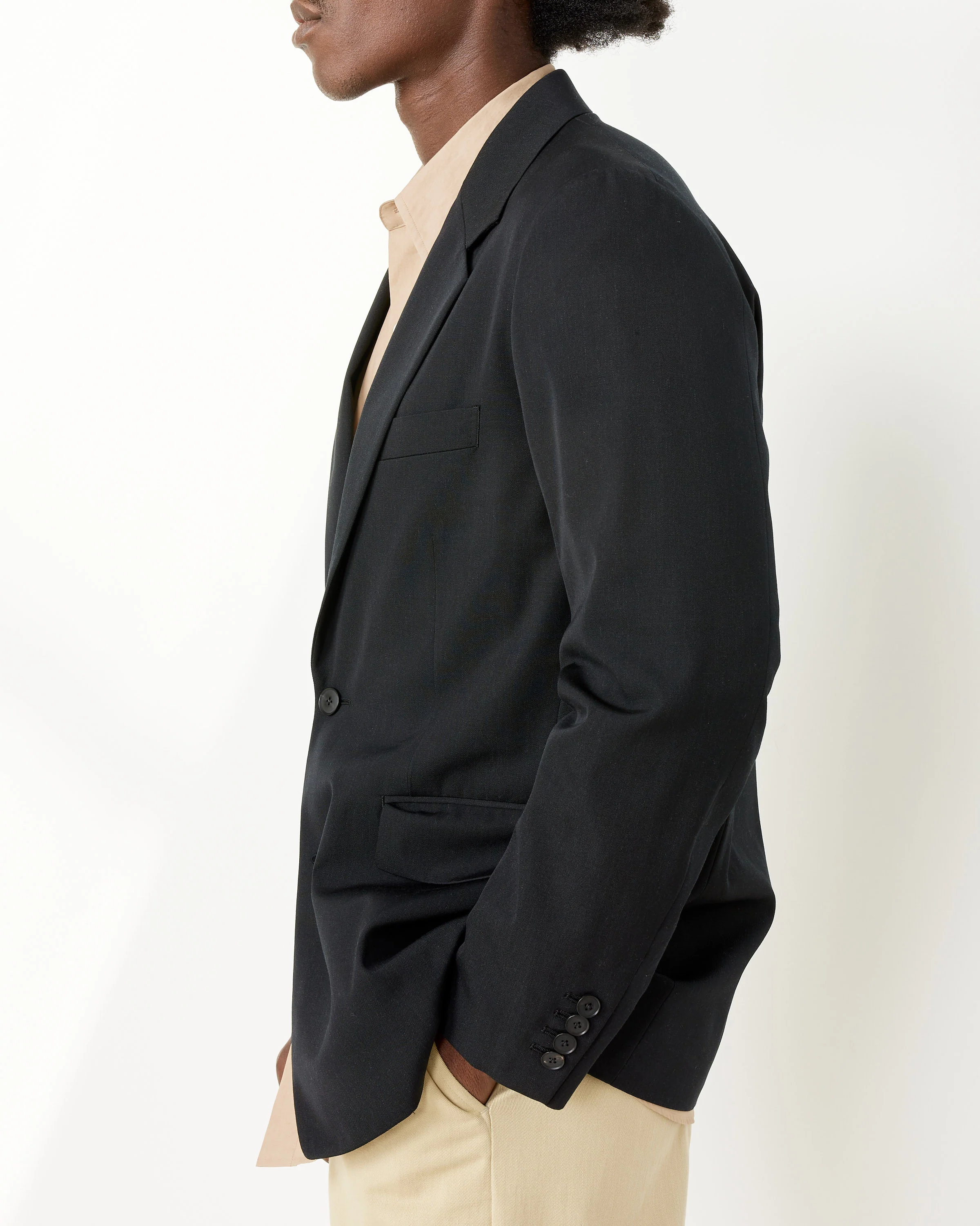 Light Wool Gabardine Jacket - Image 10