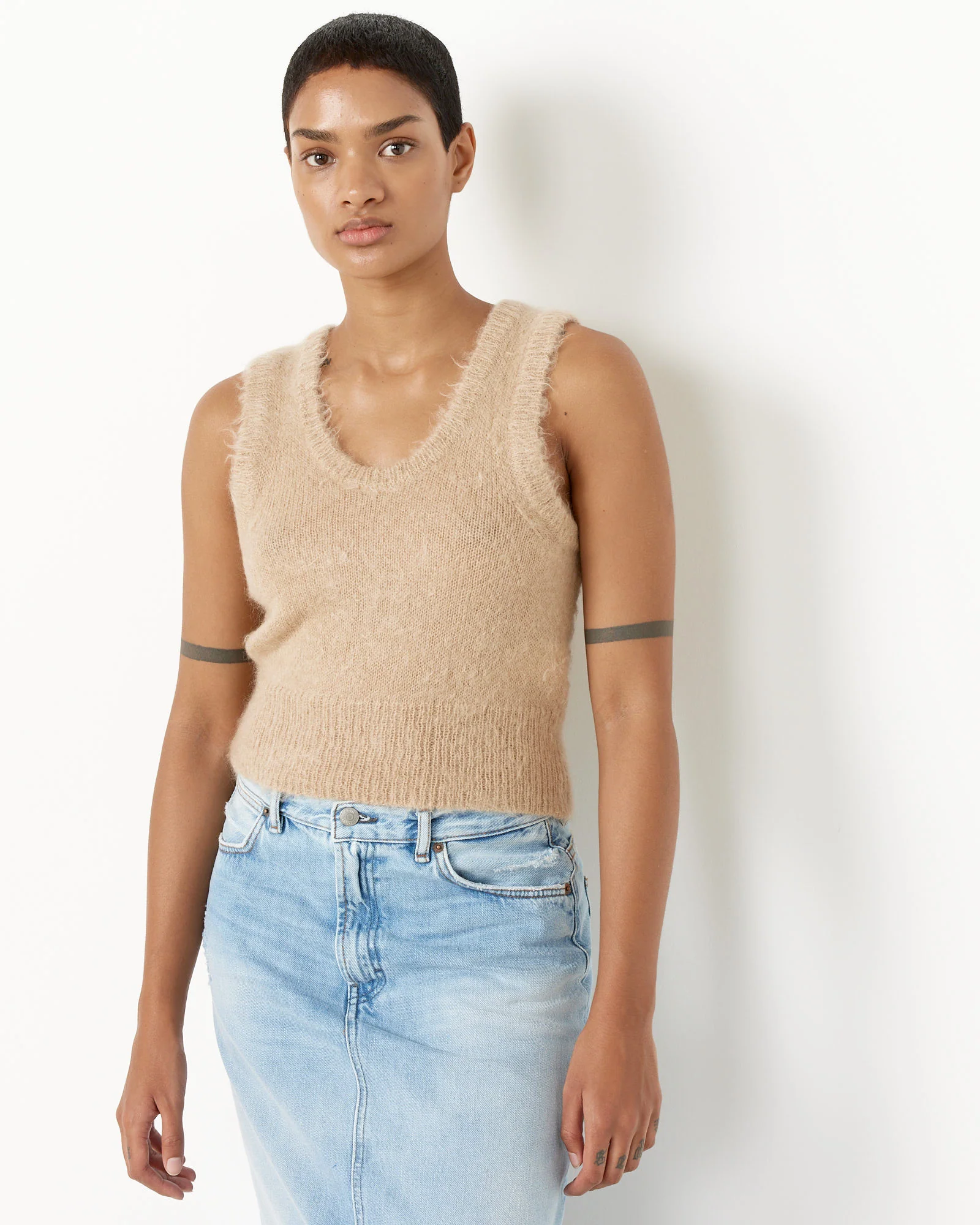 Mohair Knit Tank - Image 5