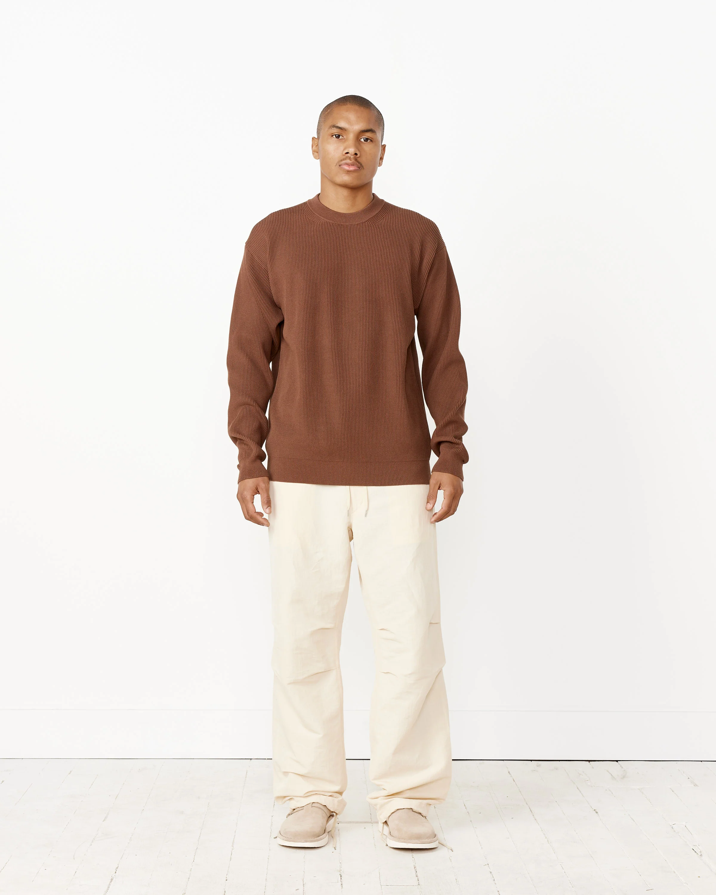 Super Hard Twist Rib Knit Pullover - Image 9