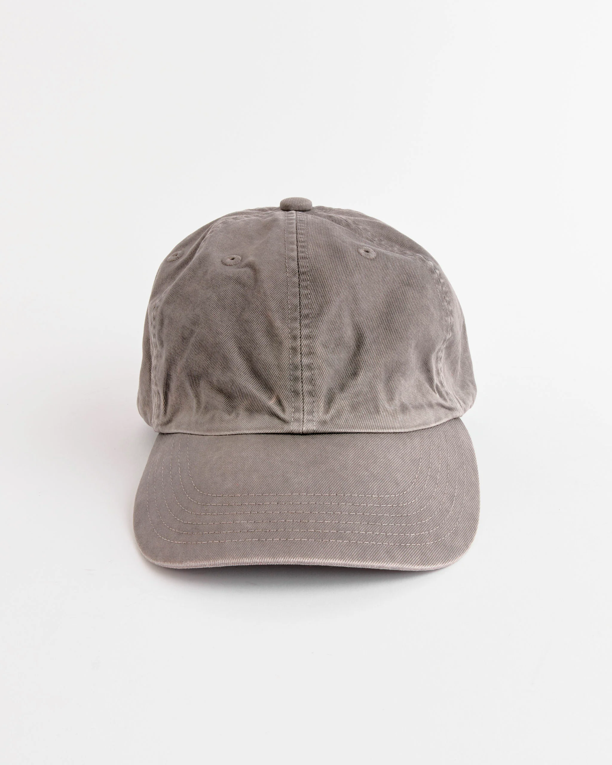 Auralee x Kijima Takayuki Garment Dyed Chino Cap in Ink Black