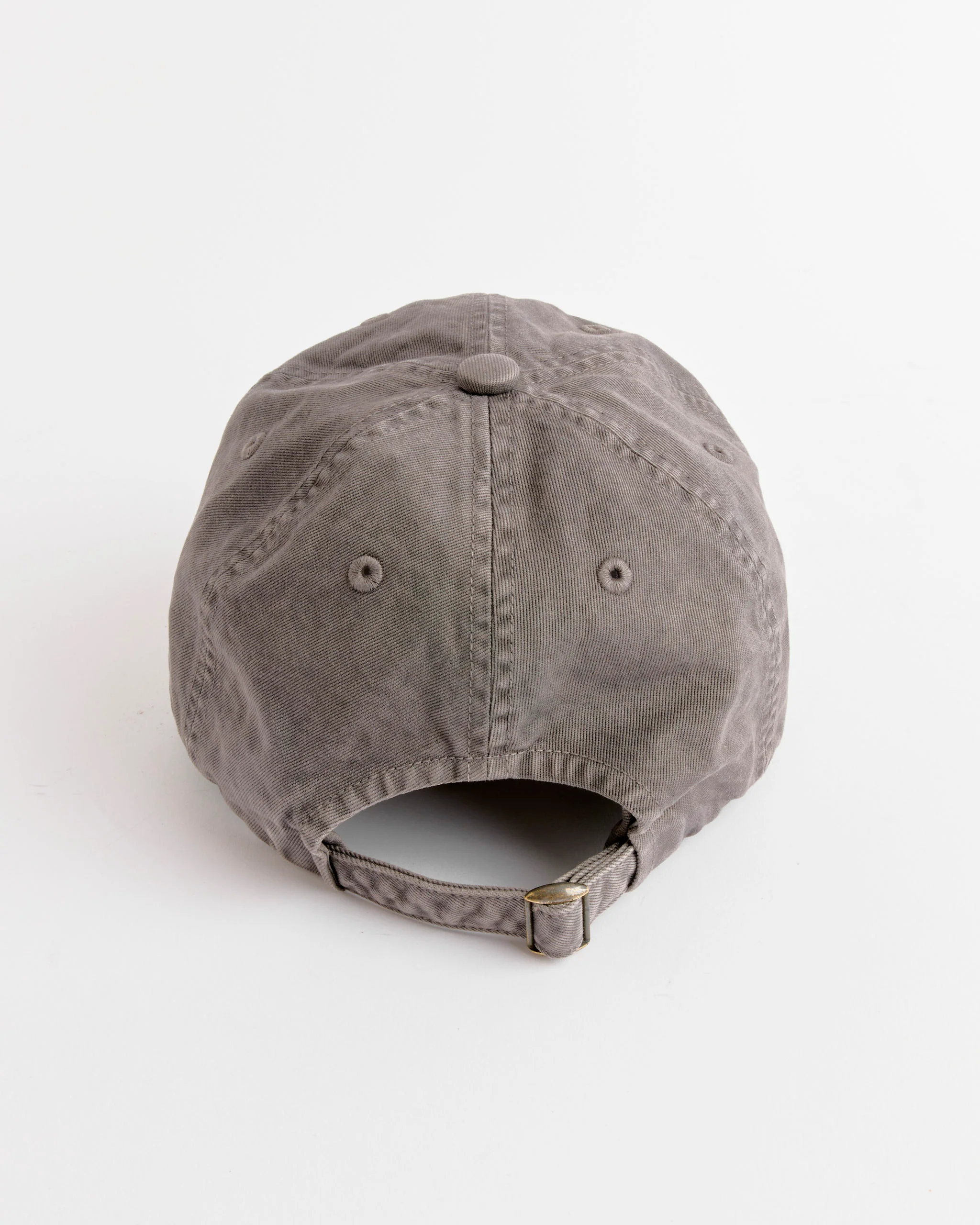Auralee x Kijima Takayuki Garment Dyed Chino Cap in Ink Black - Image 3