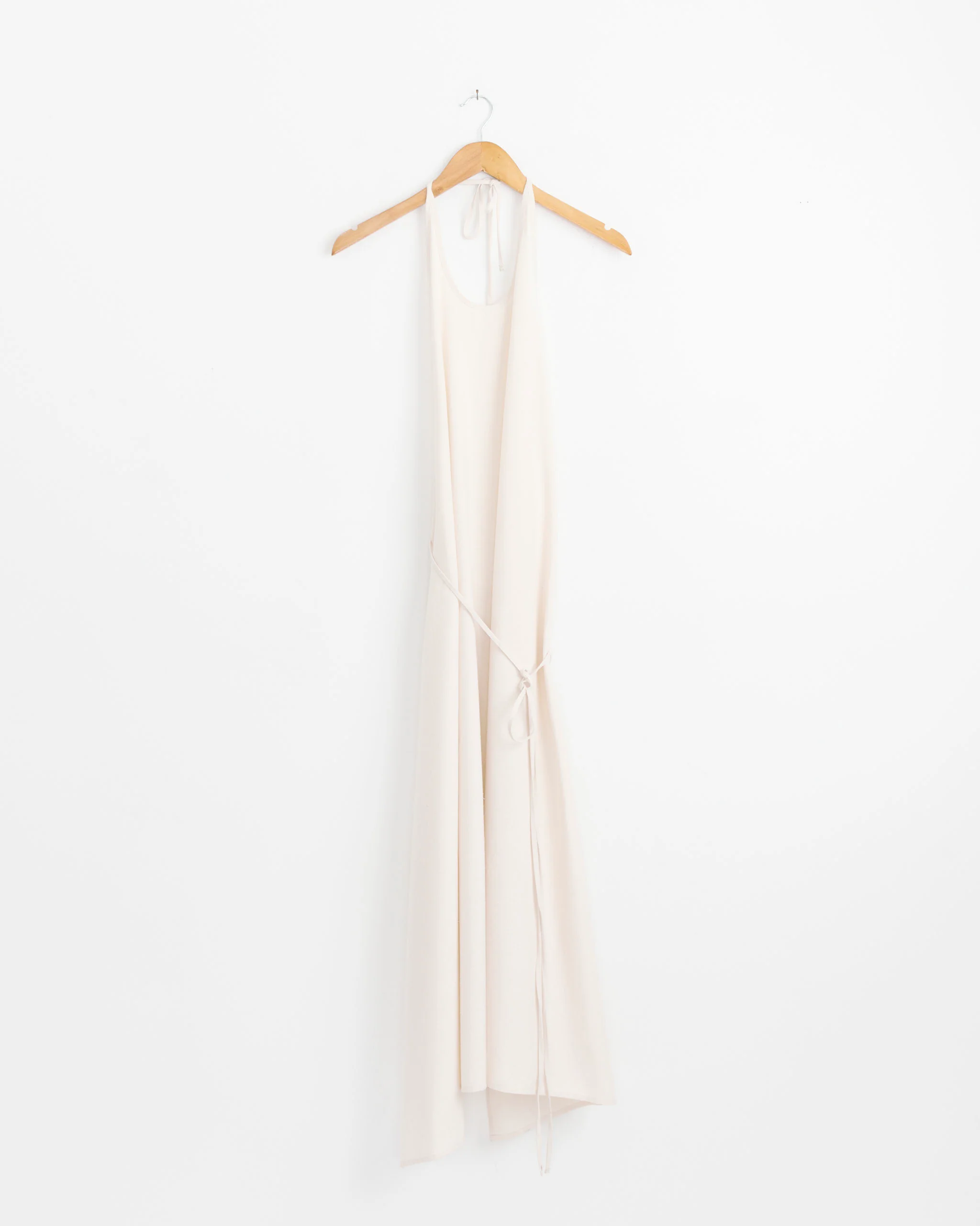 Apron Dress in Off White - Image 4