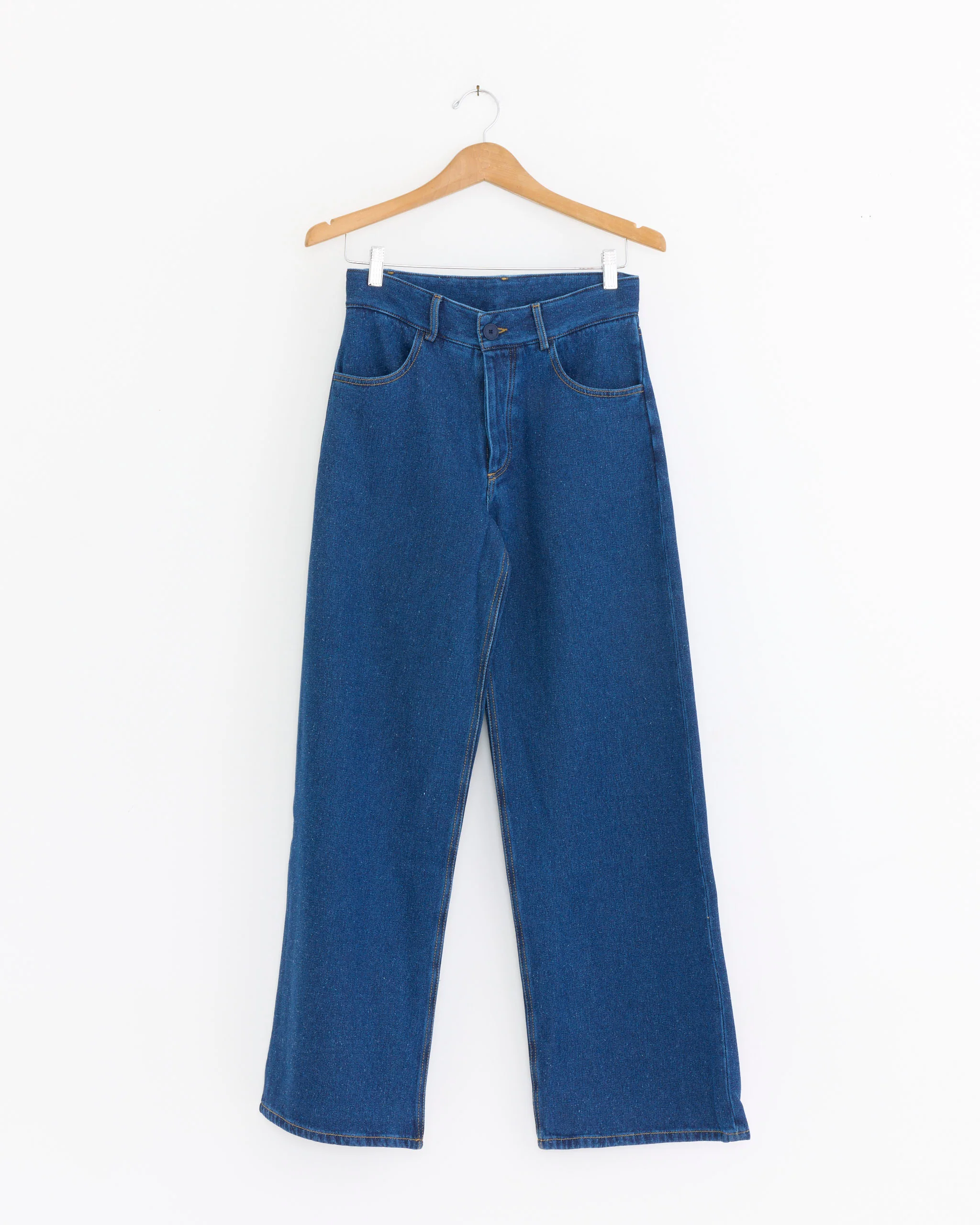 Grass Pant in Indigo Blue Wash