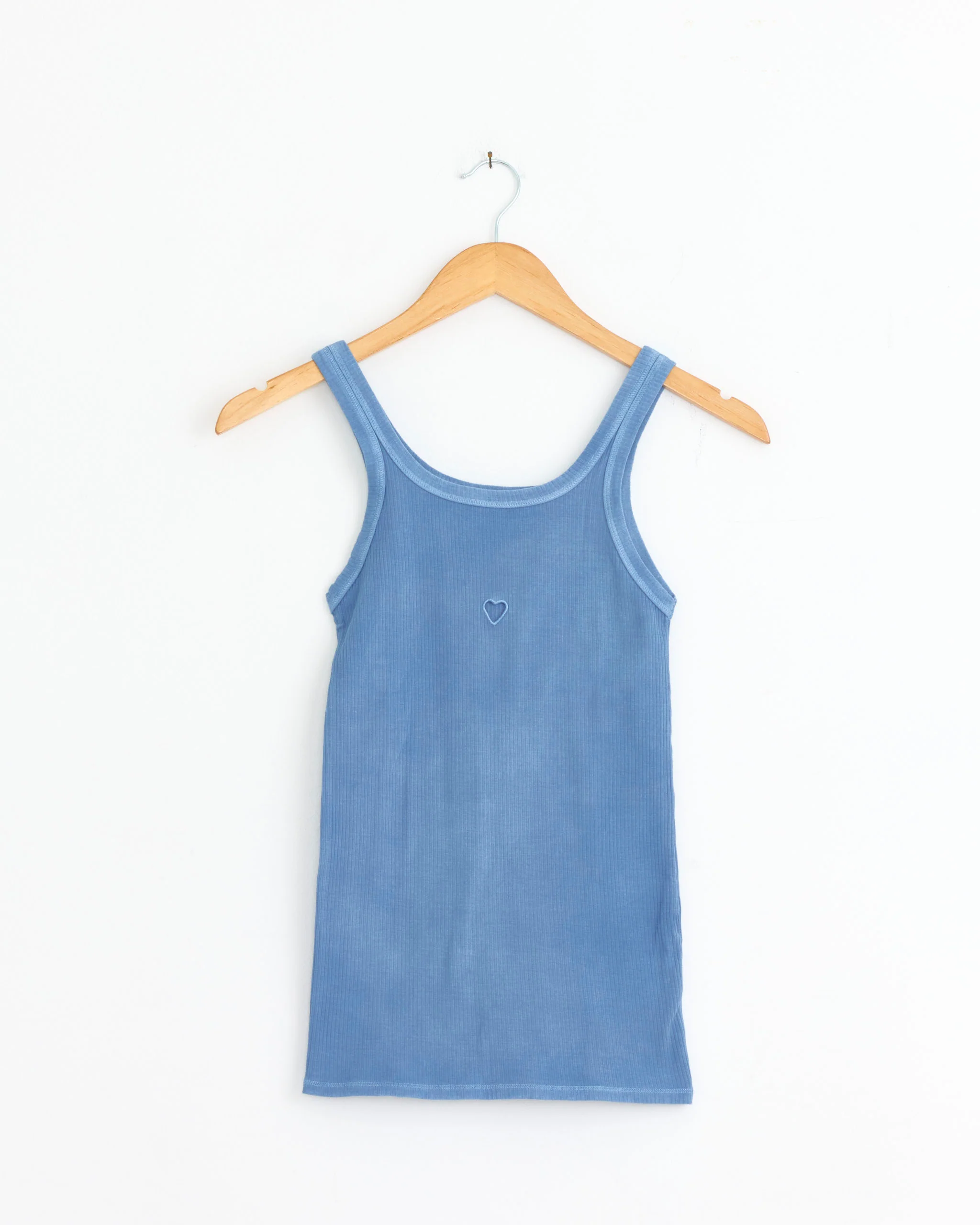 Heart Tank in Isatis Blue