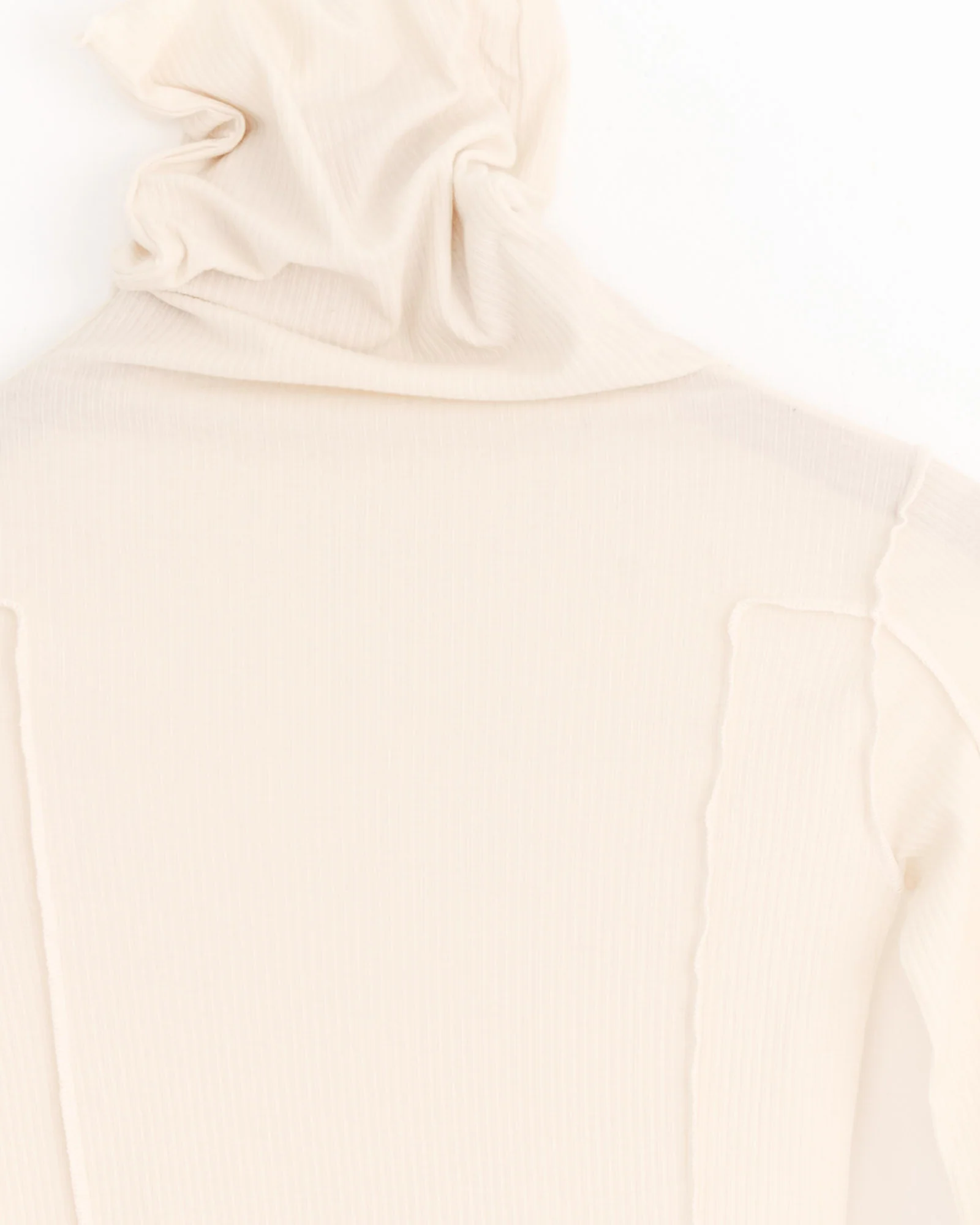 Omato Turtleneck in Off White - Image 2
