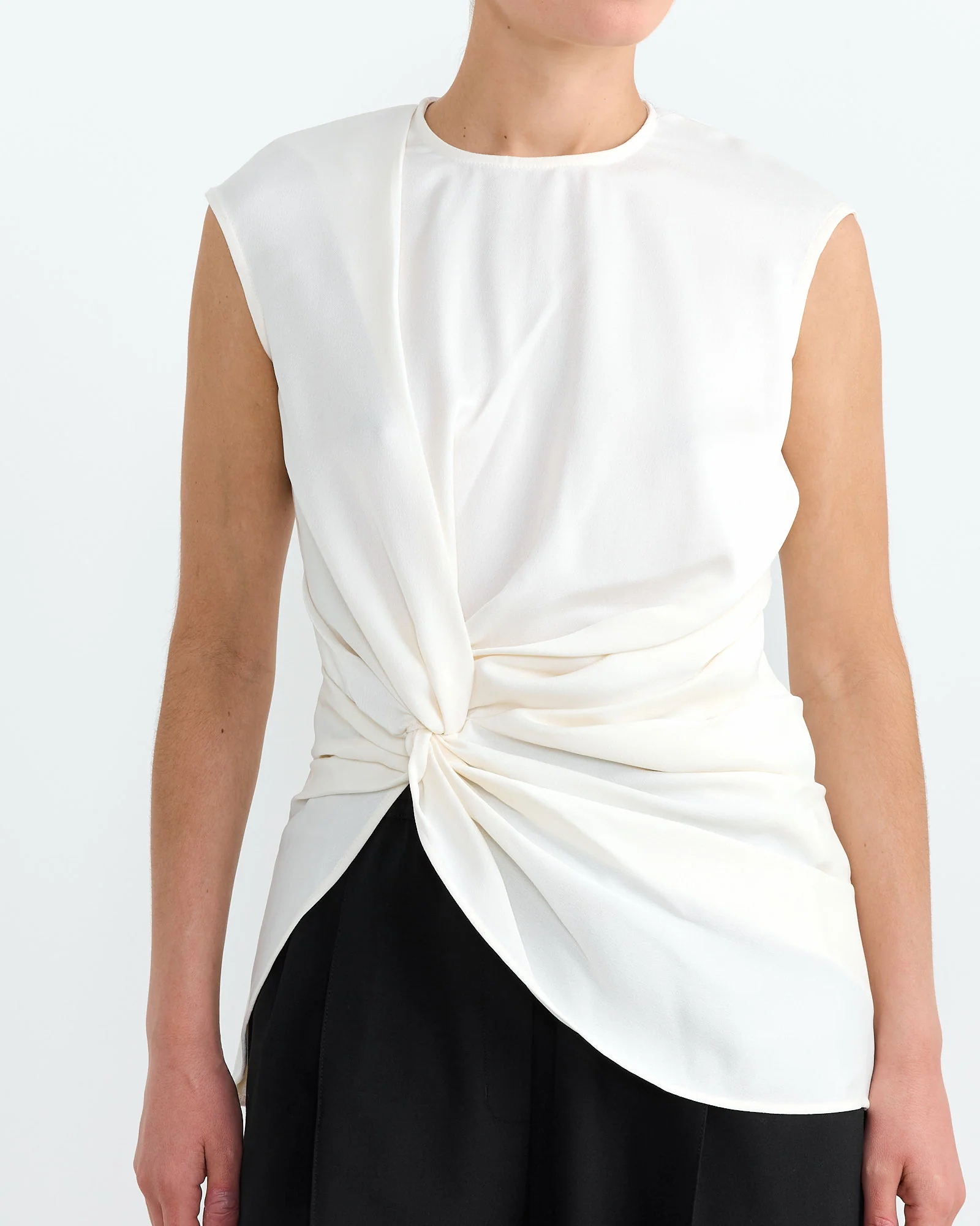 Bourdin Blouse in Porcelain - Image 3