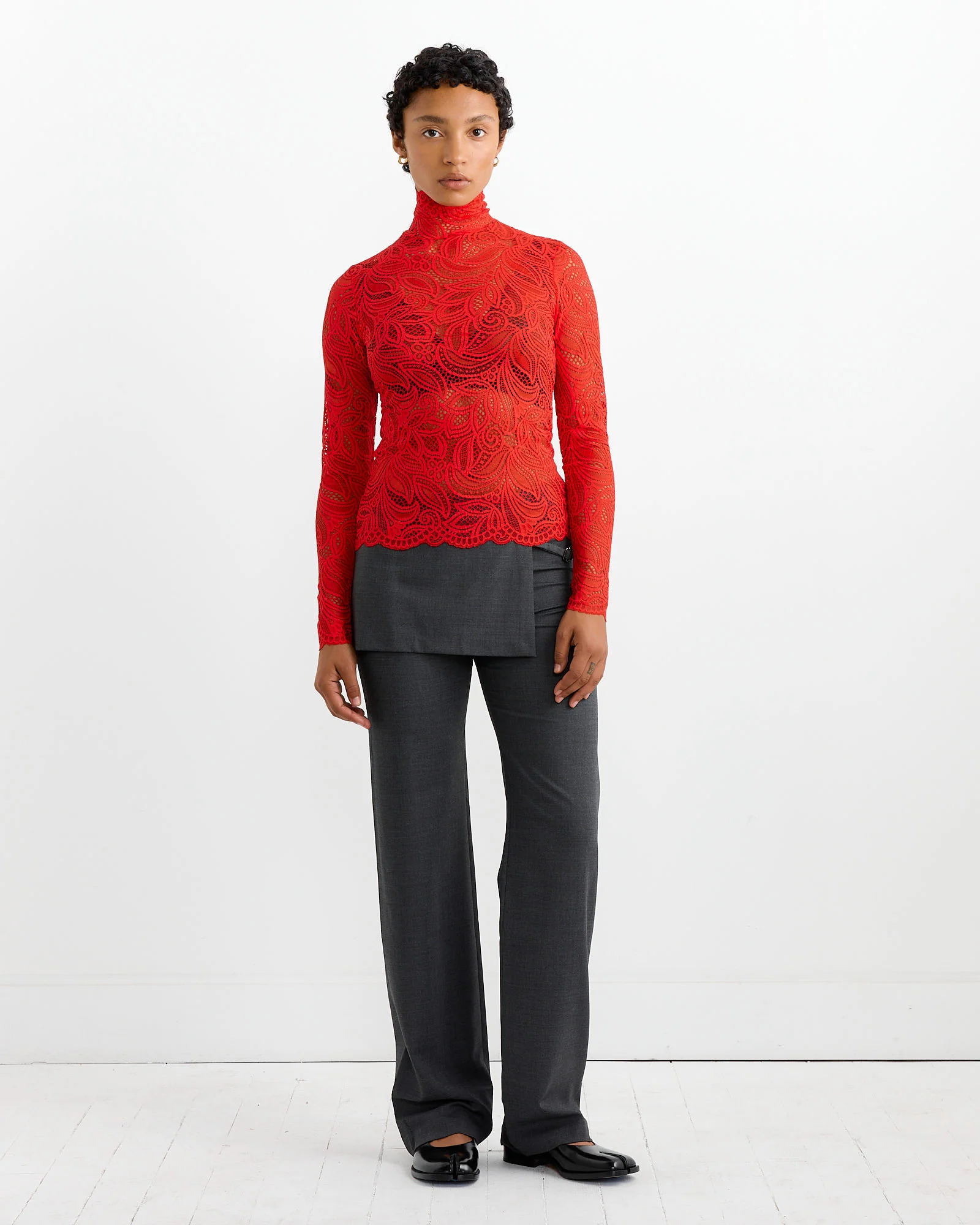 Rodin Blouse in Red - Image 2
