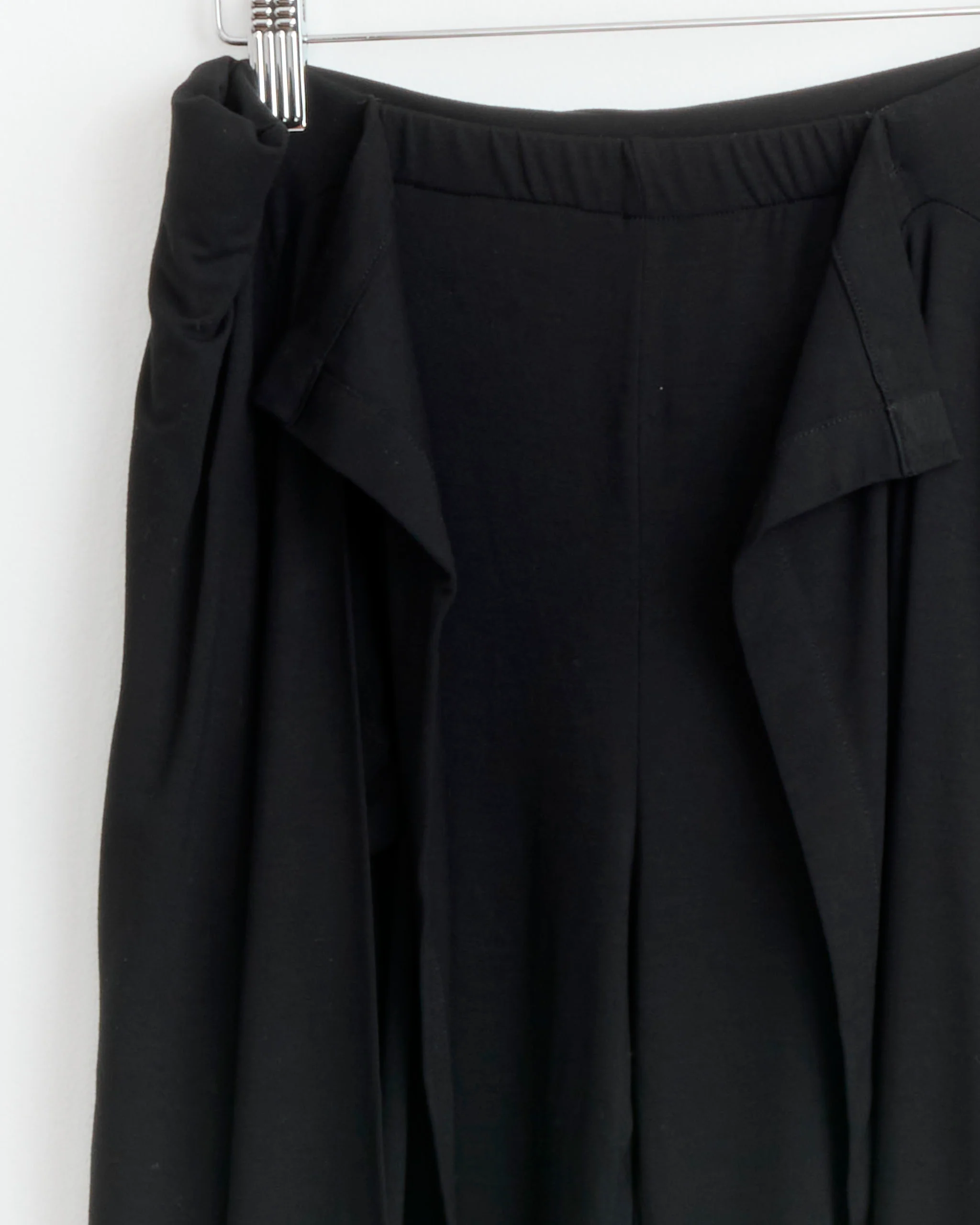 Waist Tie Pant in Black - Image 2