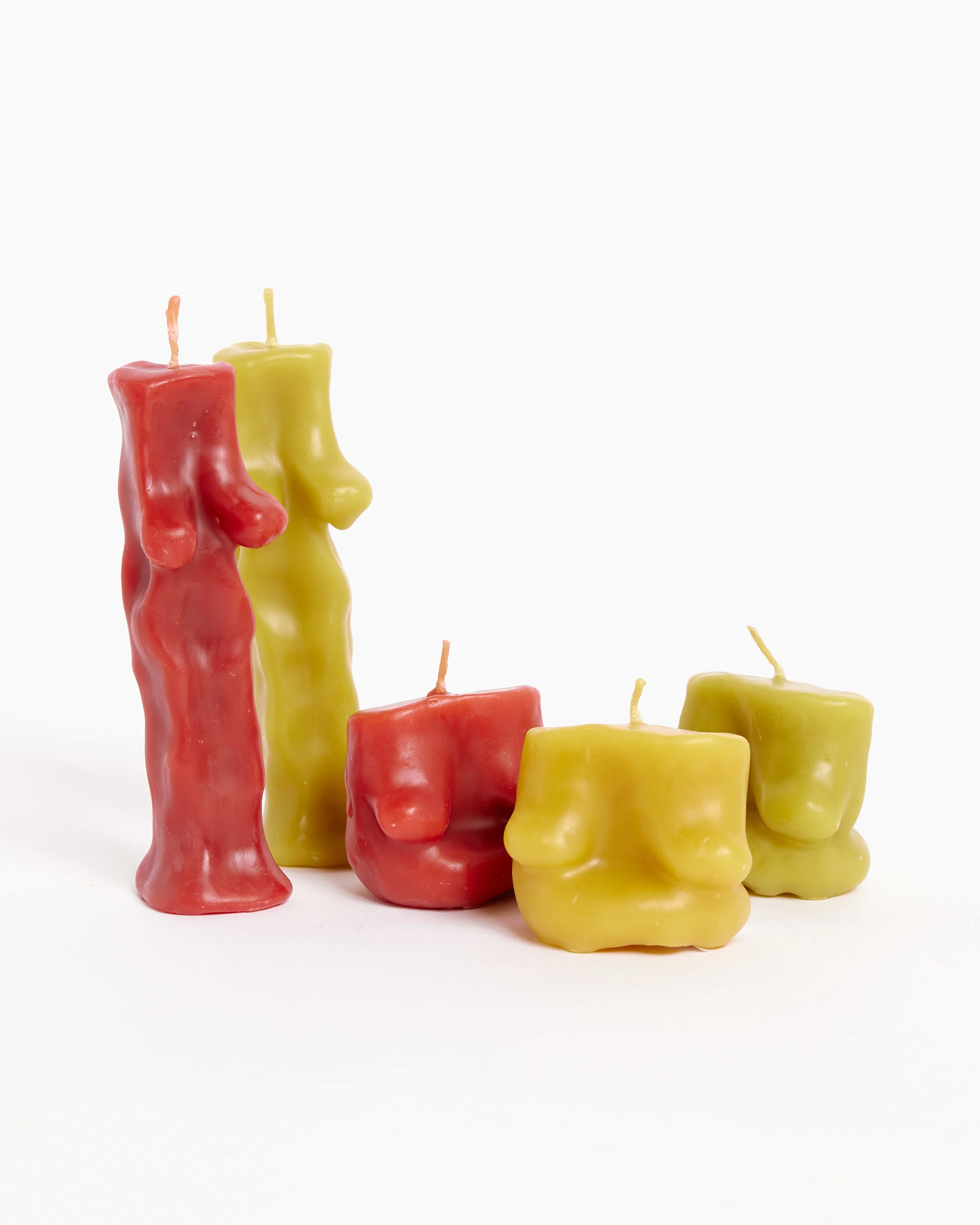 Beeswax Candles in Natural - Image 2
