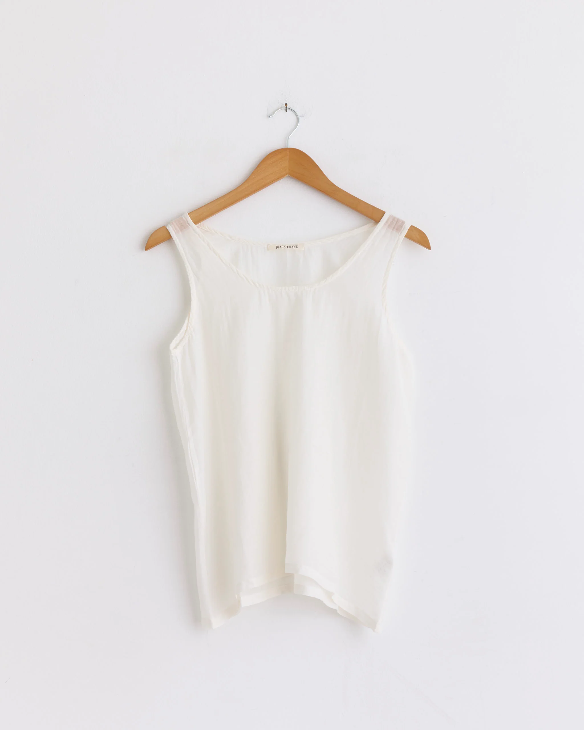 Loose Tank Top in White