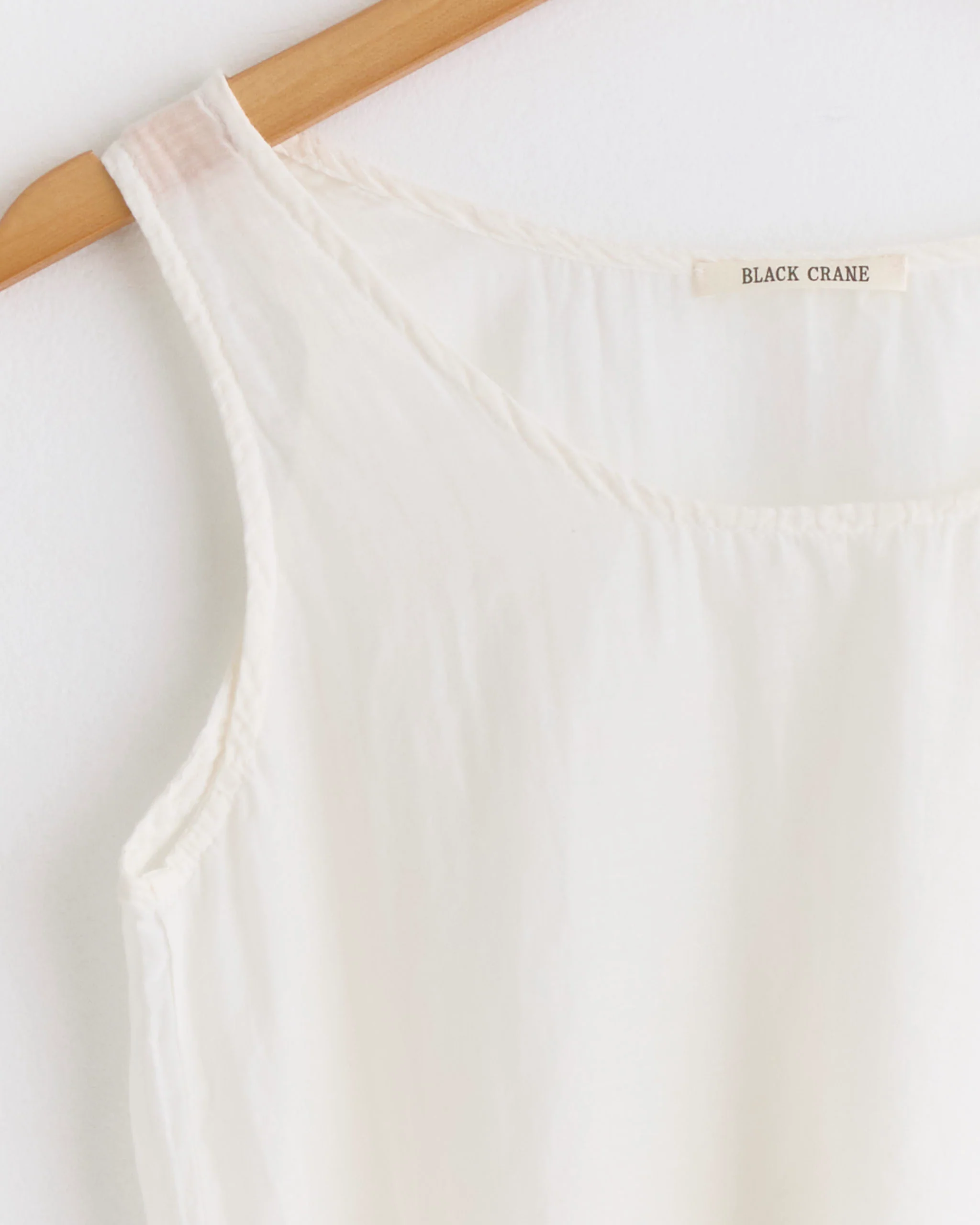 Loose Tank Top in White - Image 2