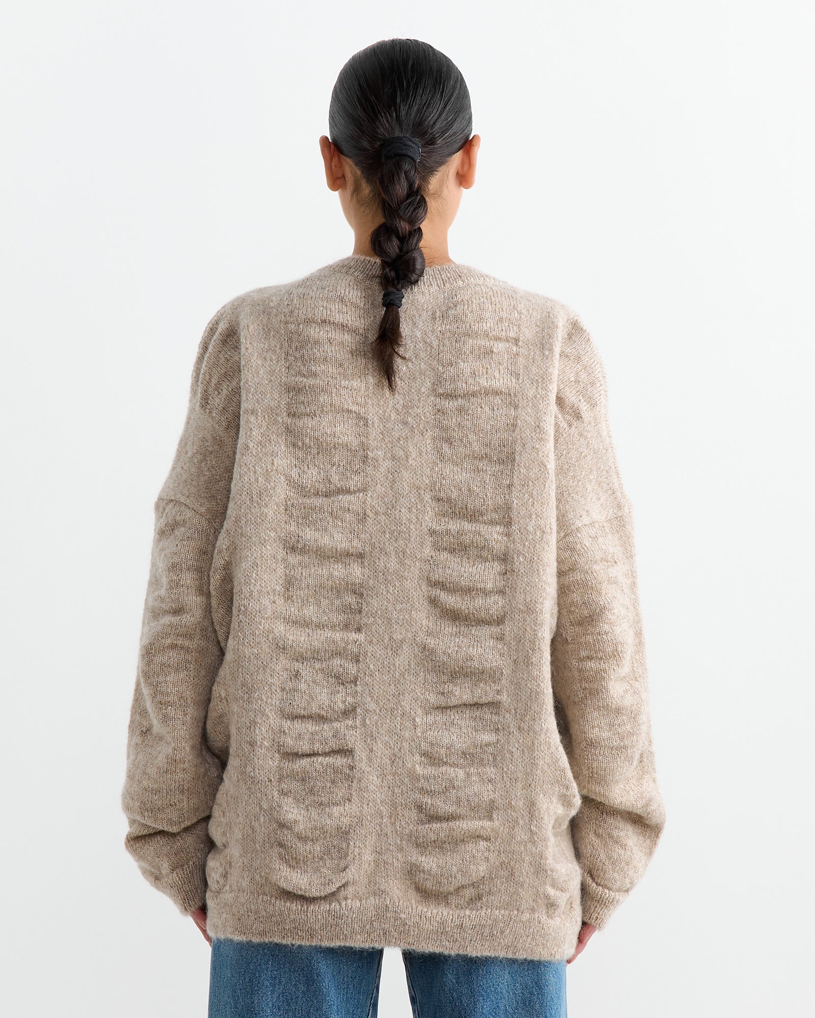 Waterfall Sweater in Natural - Image 5