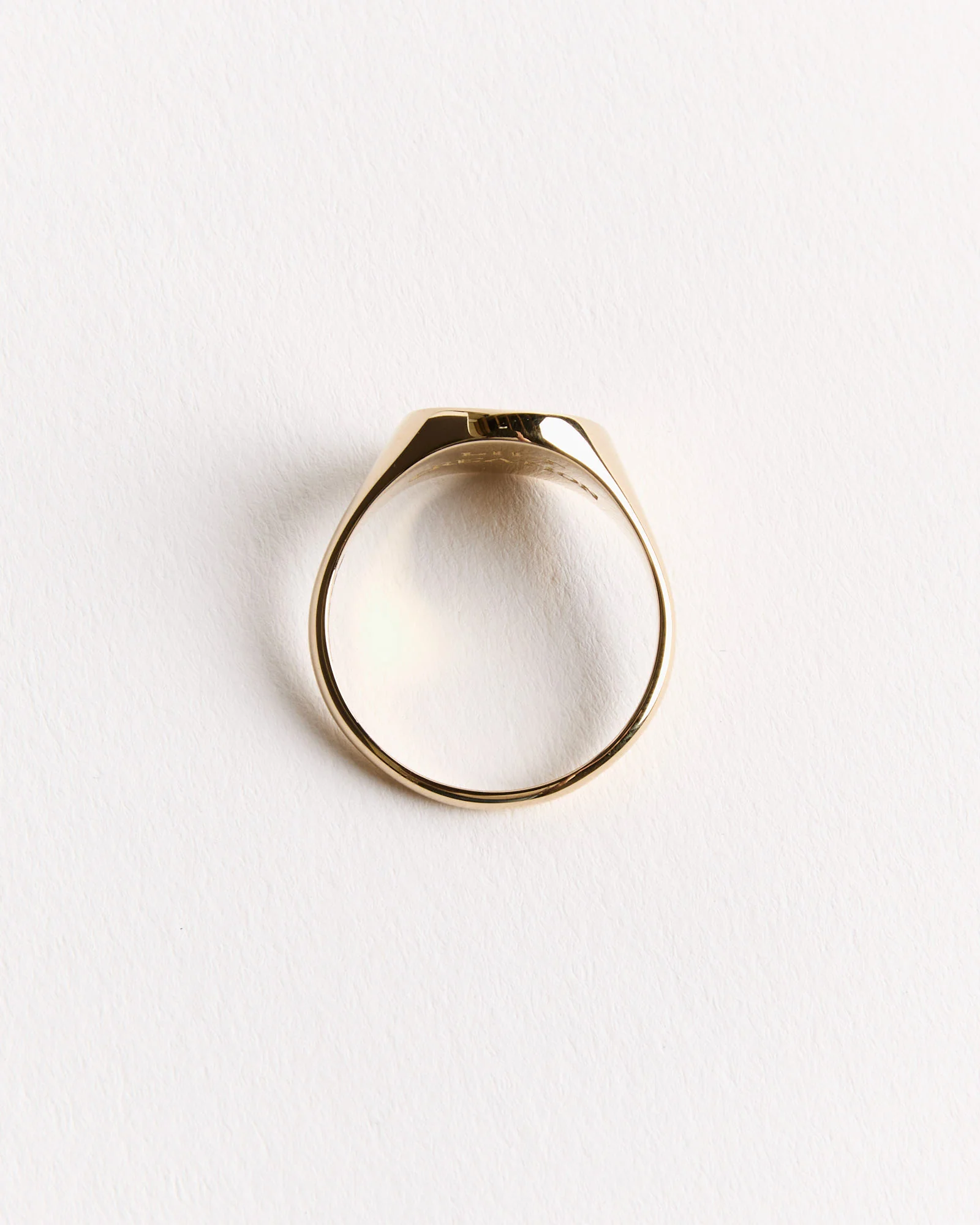 Magnolia Signet in Gold - Image 2