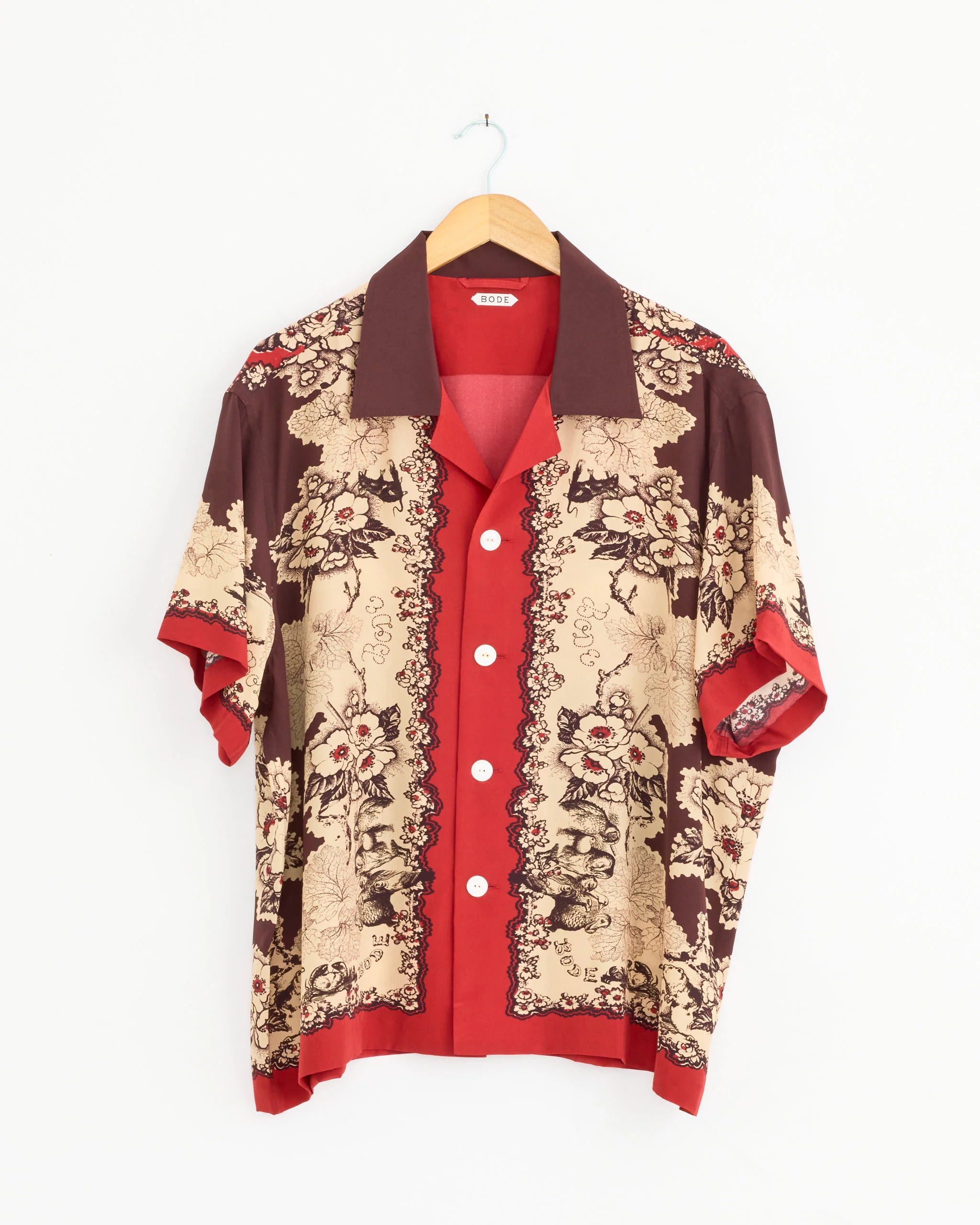 Storybook Shirt in Red Black