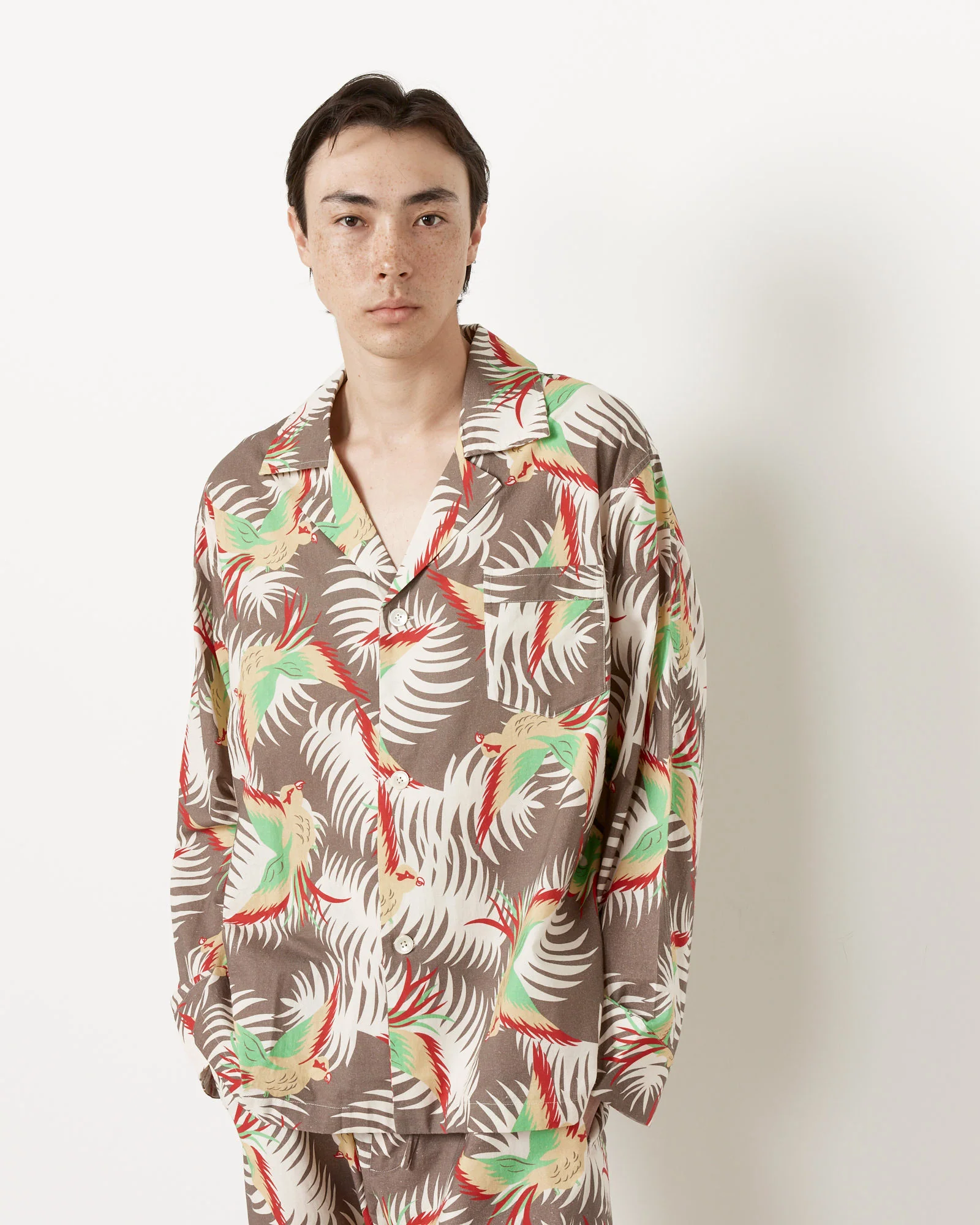 Sun Conure Long Sleeve Shirt in Multi - Image 4