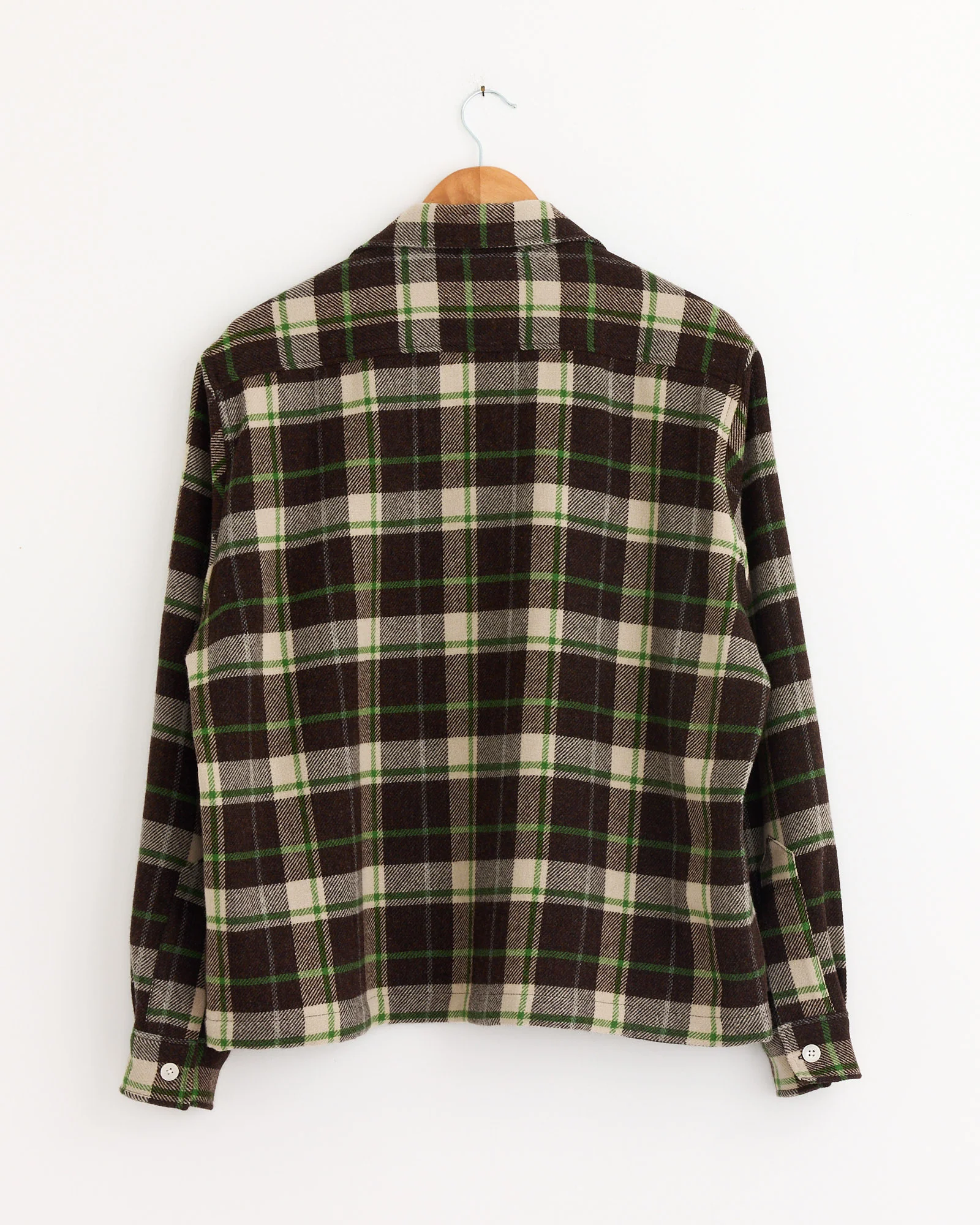 Woodcrest Overshirt in Brown/Green - Image 3