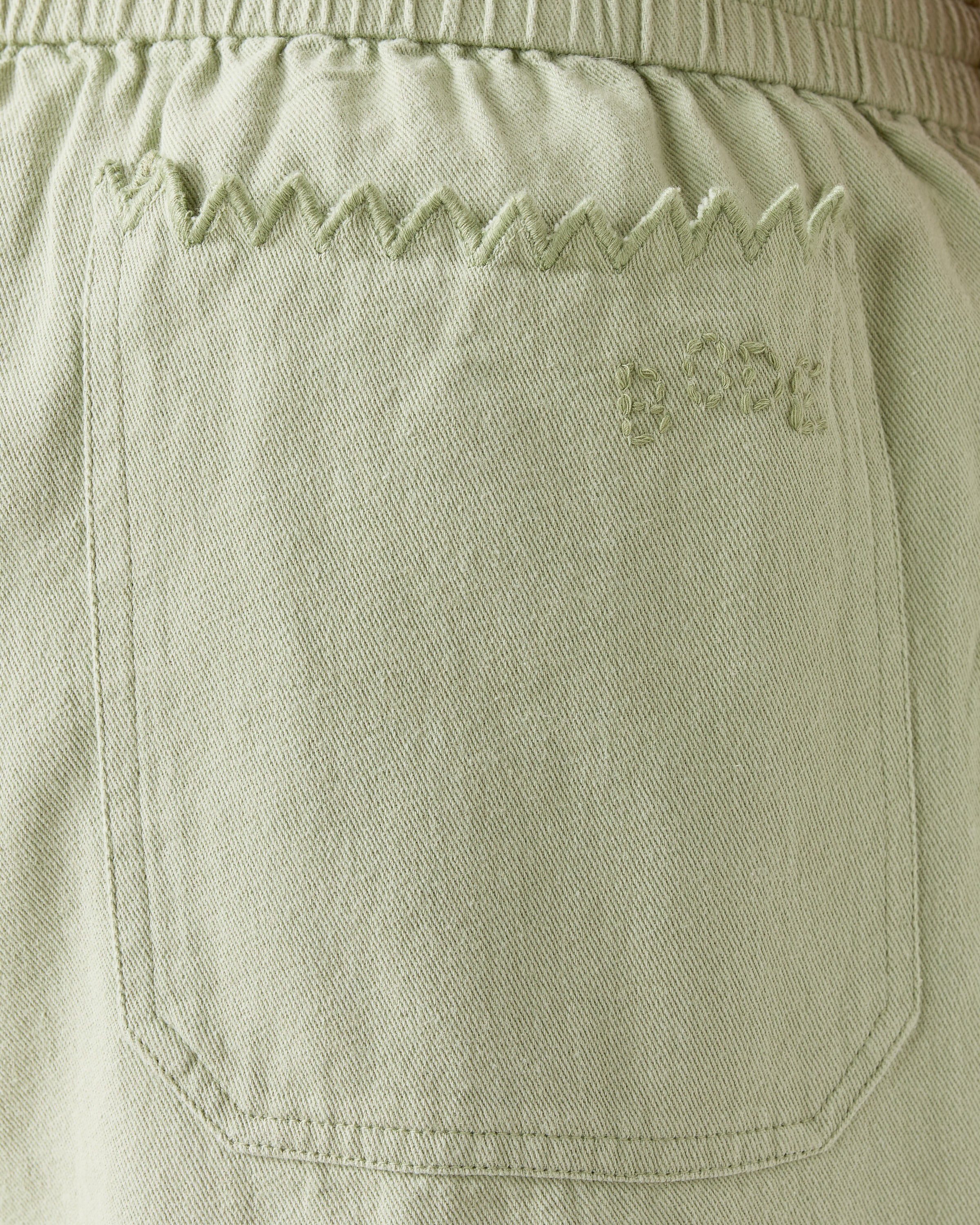 Zig-Zag Hem Shorts - Image 3