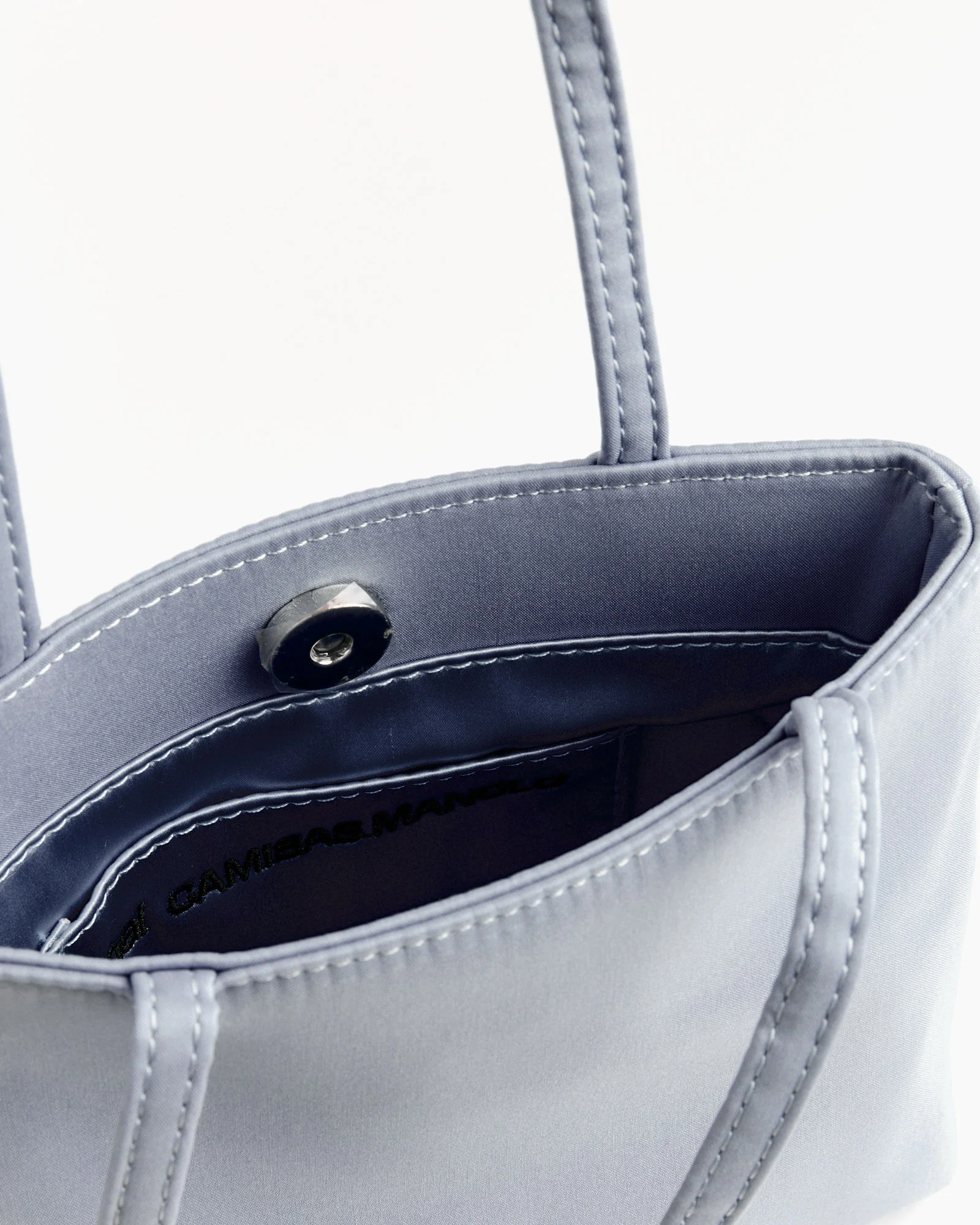 Camisas Manolo x Hai Little Bag in Light Blue - Image 3