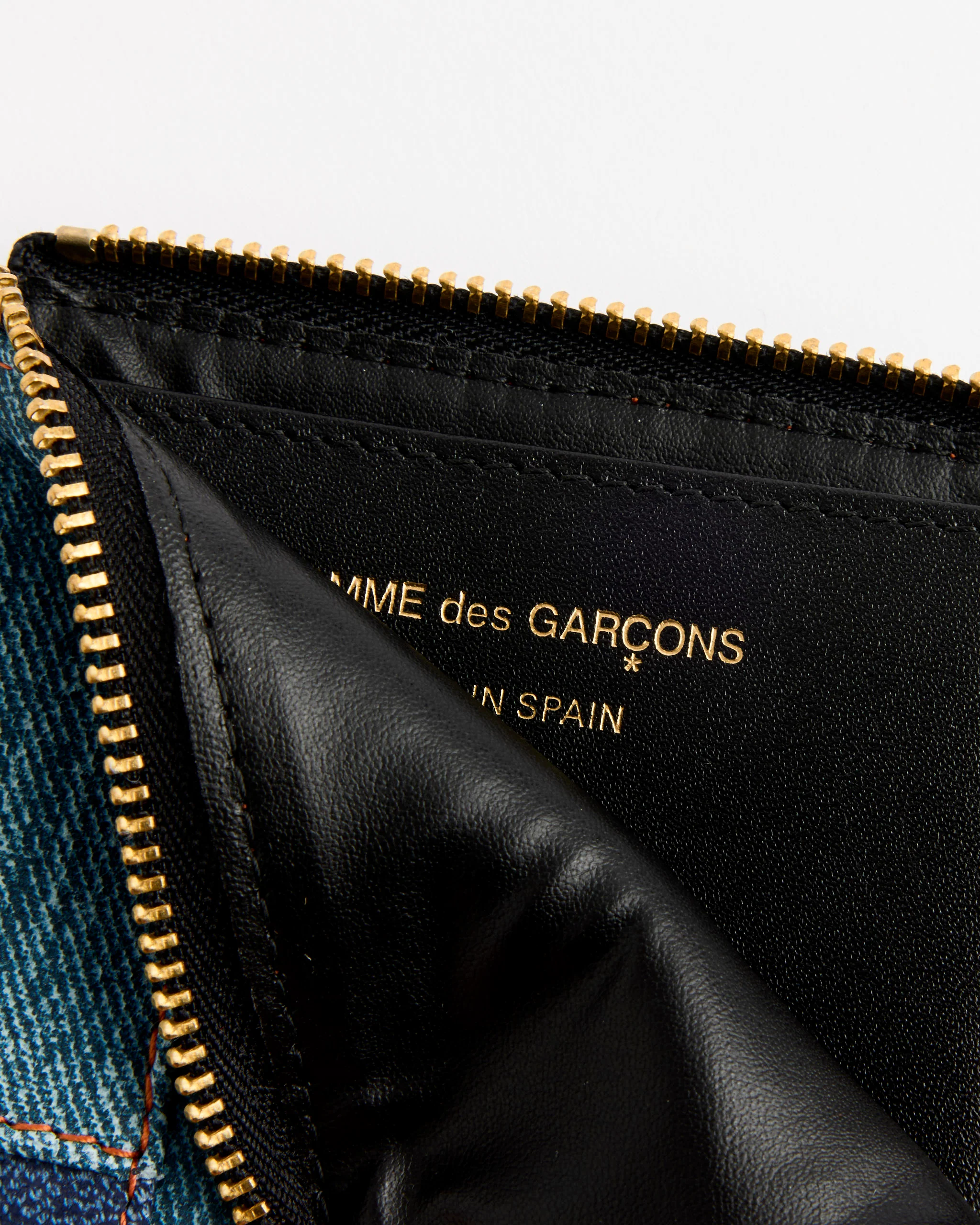 Denim Pocket Wallet in Blue - Image 3