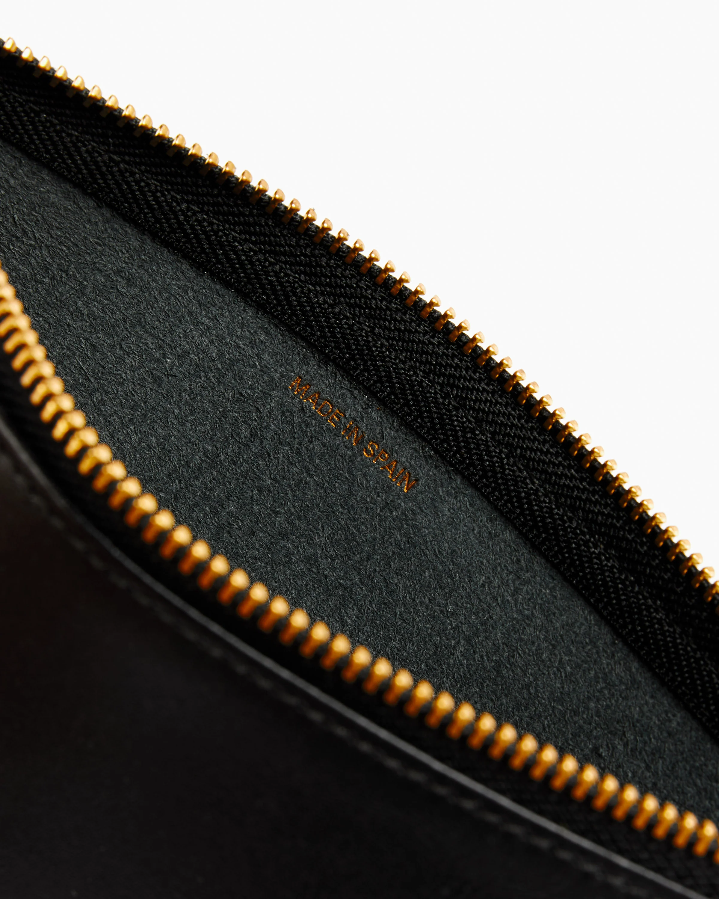 Classic Zip Pouch in Black - Image 3