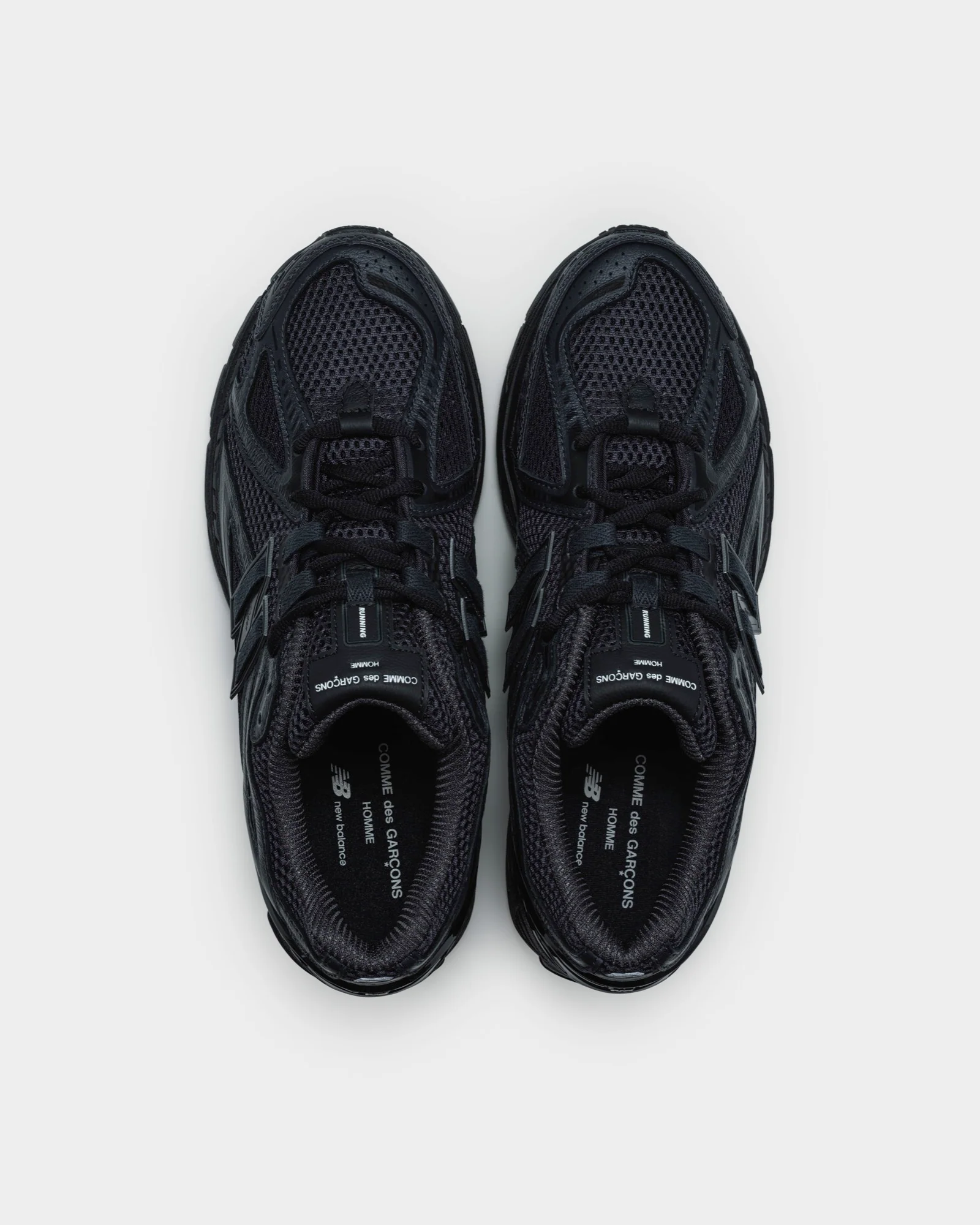 CDG x New Balance in Black/Black - Image 3