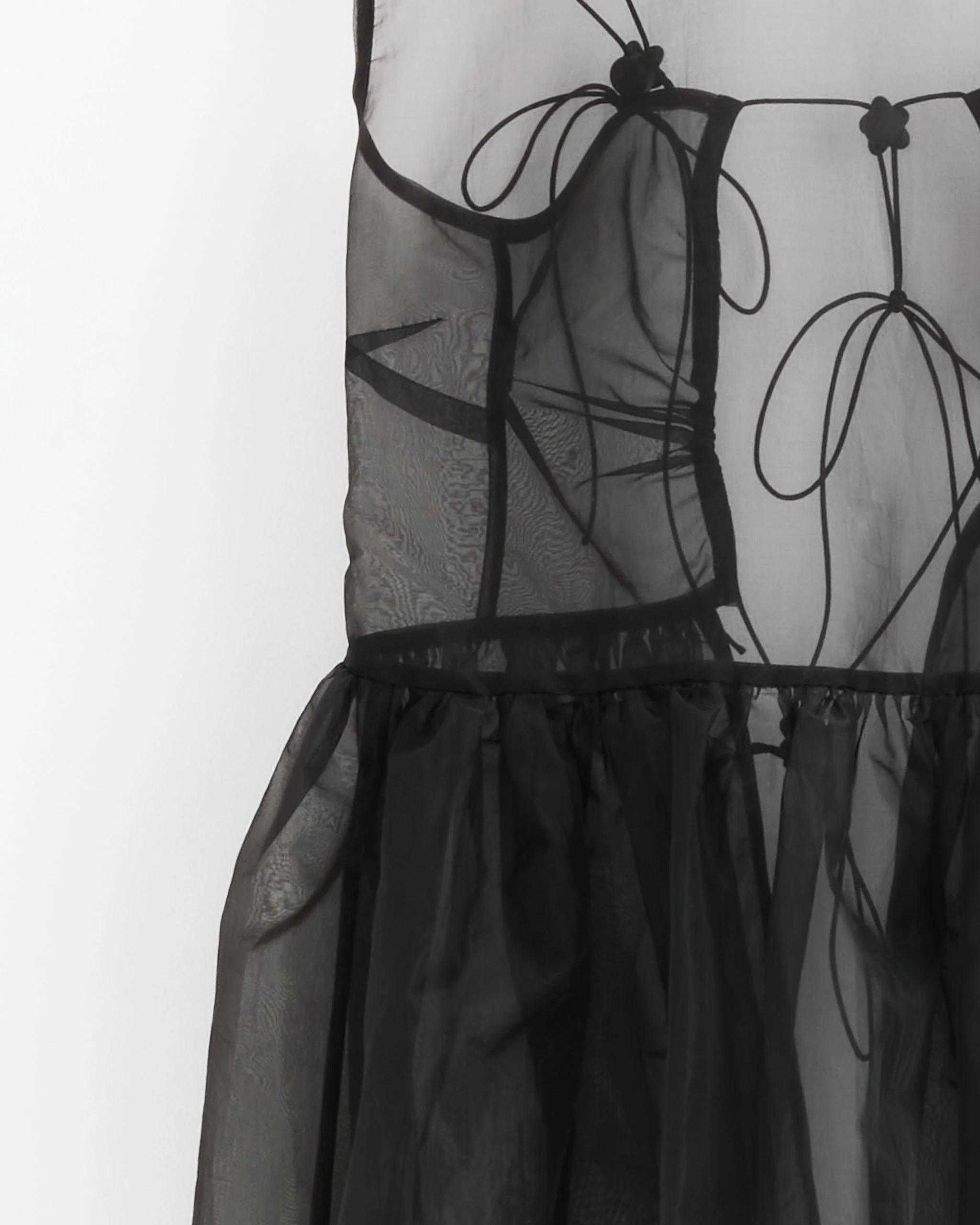 Camilla Overlay Liquid Myrtia Dress in Black - Image 3