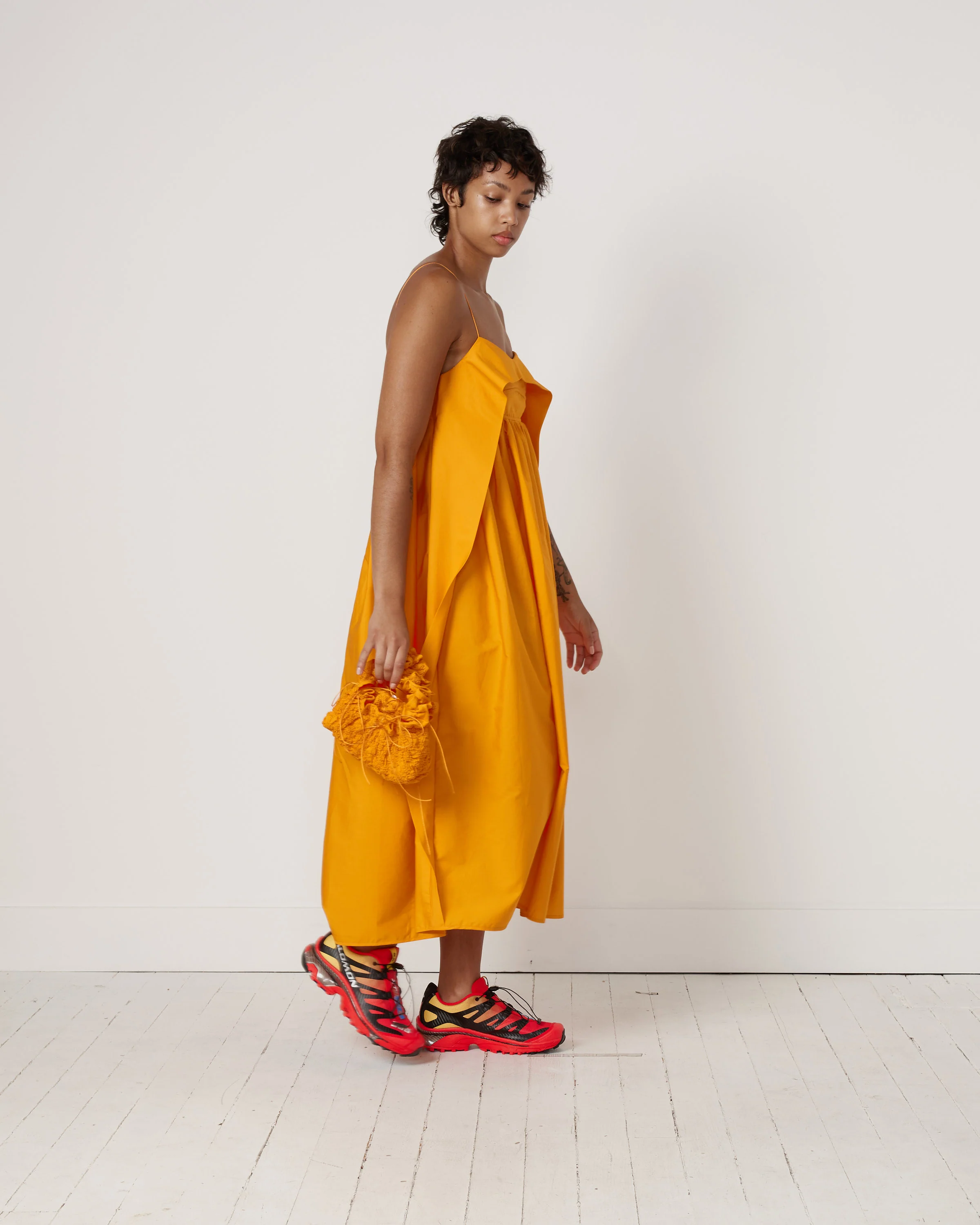 Kiku Bag in Tangerine - Image 2