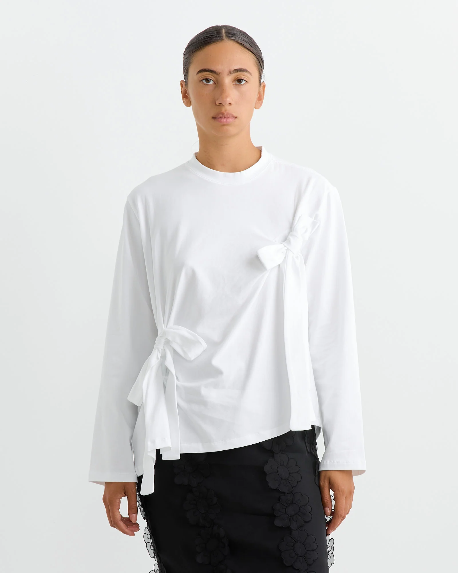 October Top in White