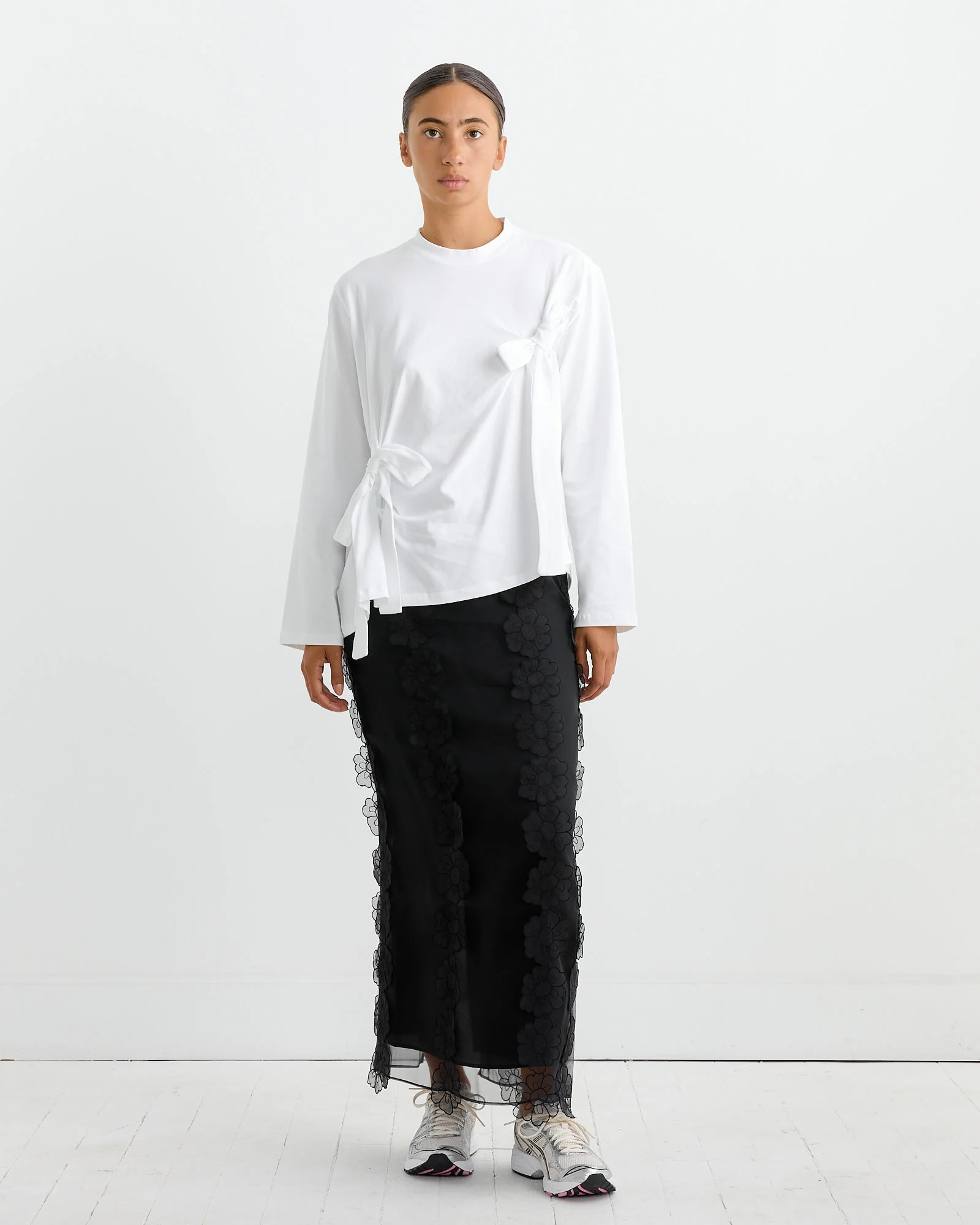 October Top in White - Image 2