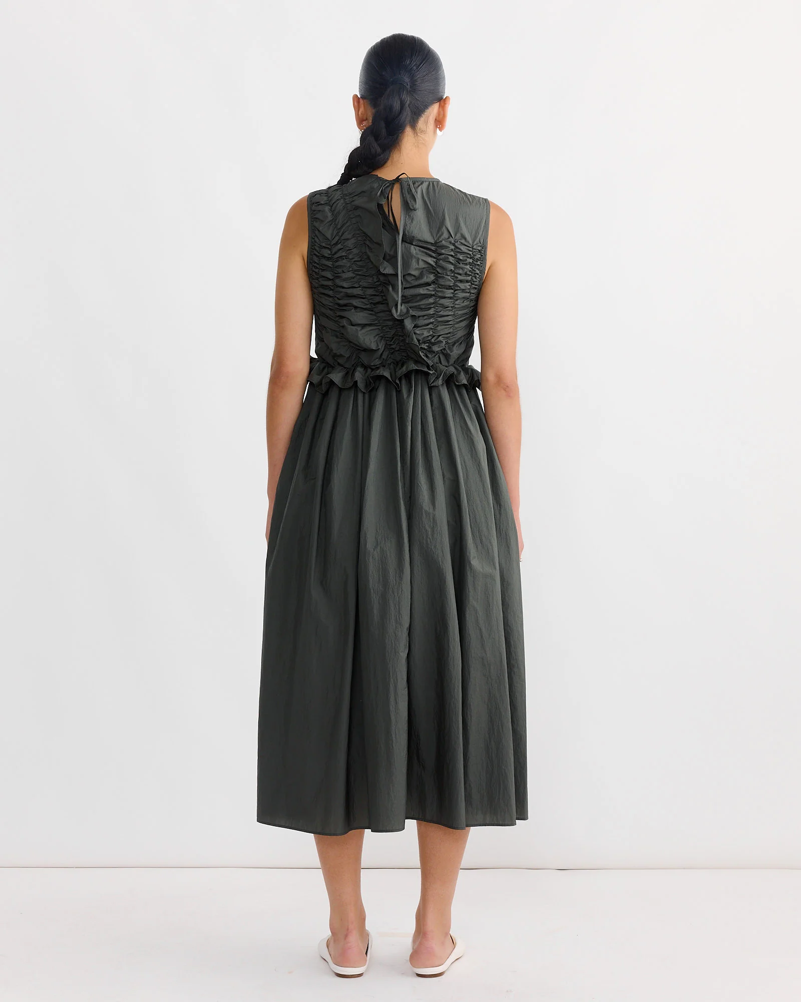Ole Dress in Pine Green - Image 2