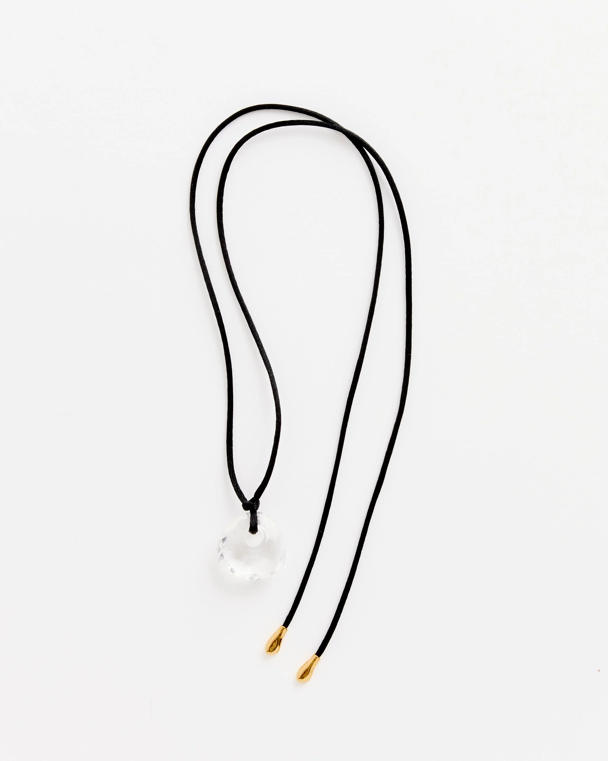 Necklace in Clear Quartz