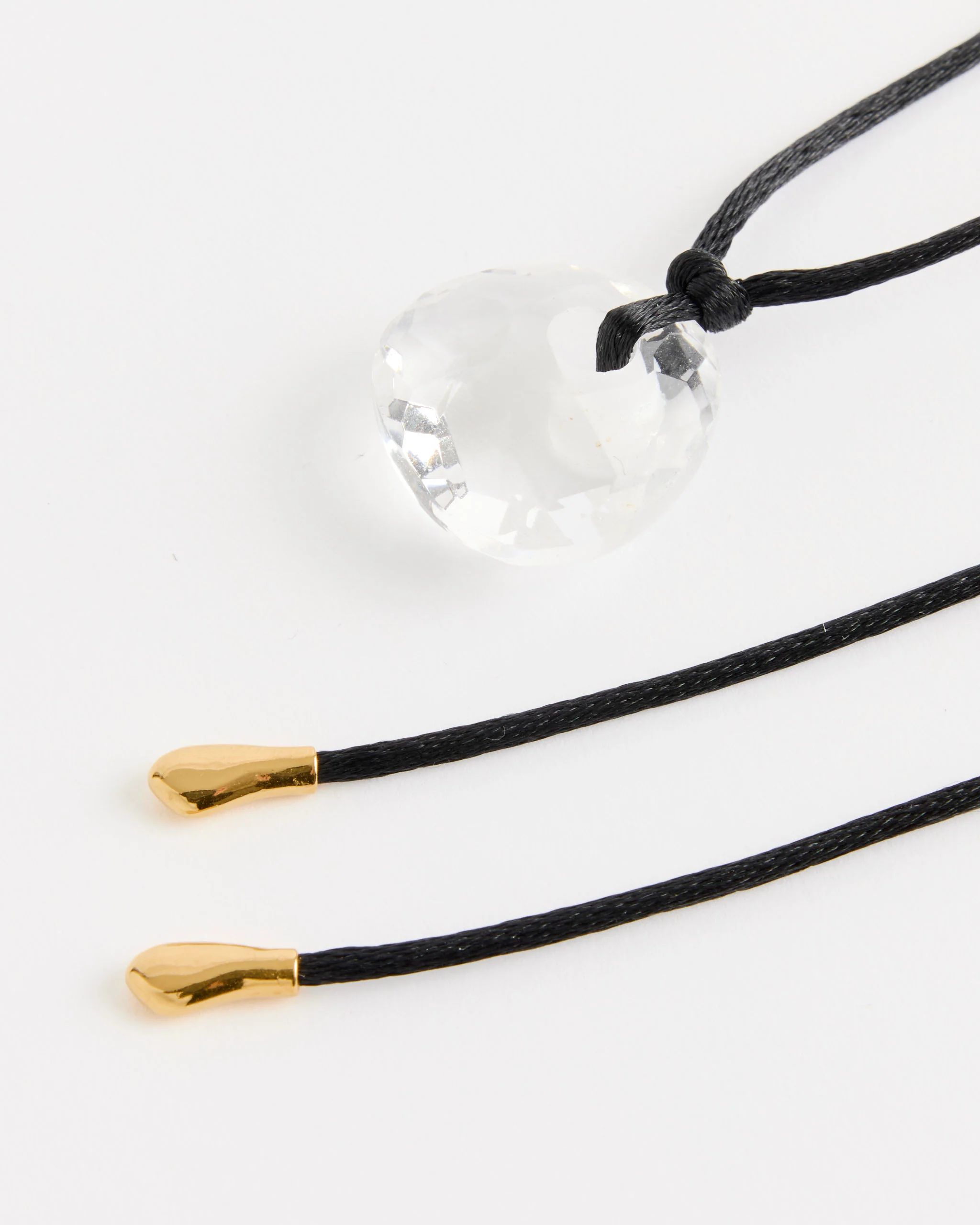 Necklace in Clear Quartz - Image 2