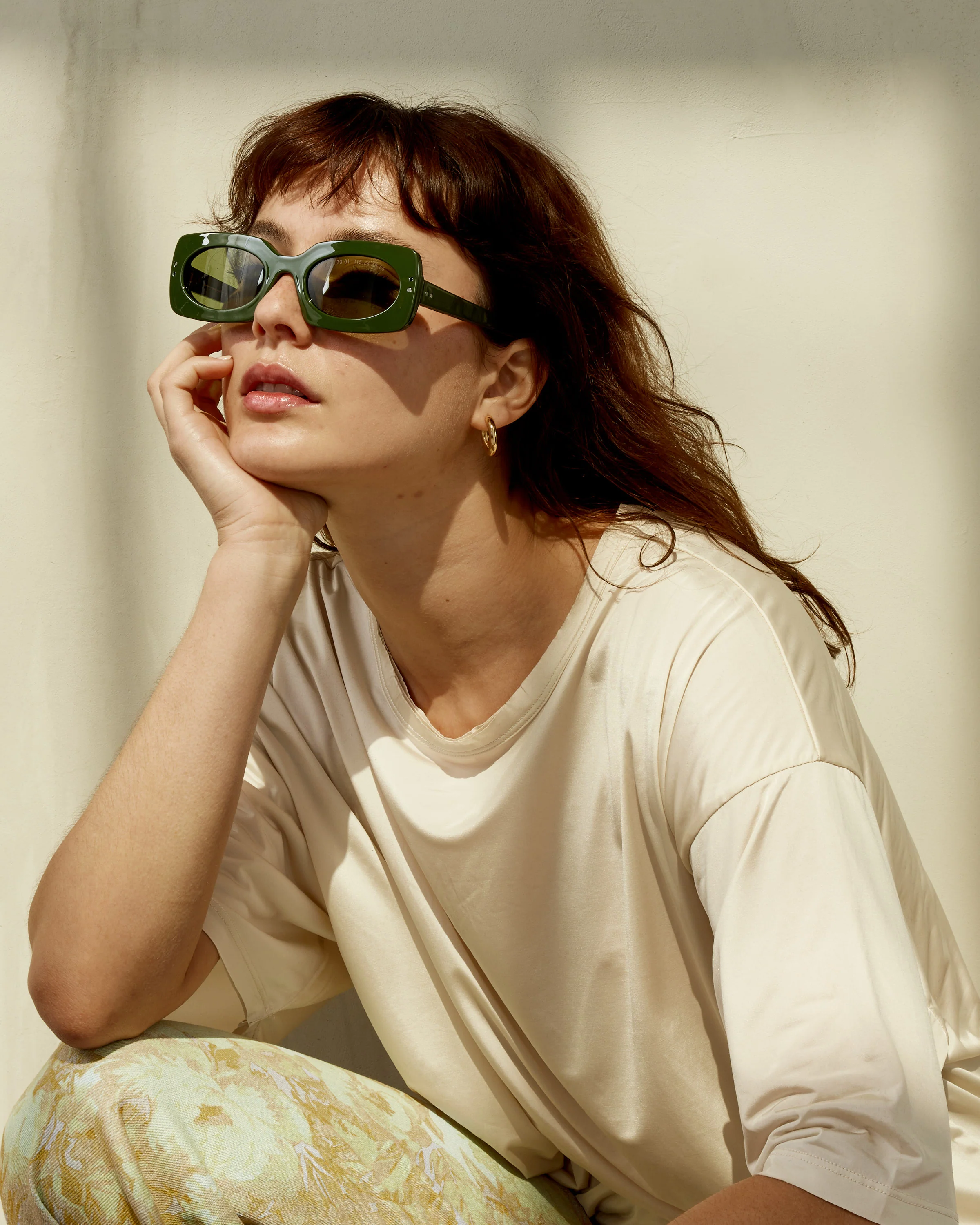 Rectangle Low Sunglasses - Image 6