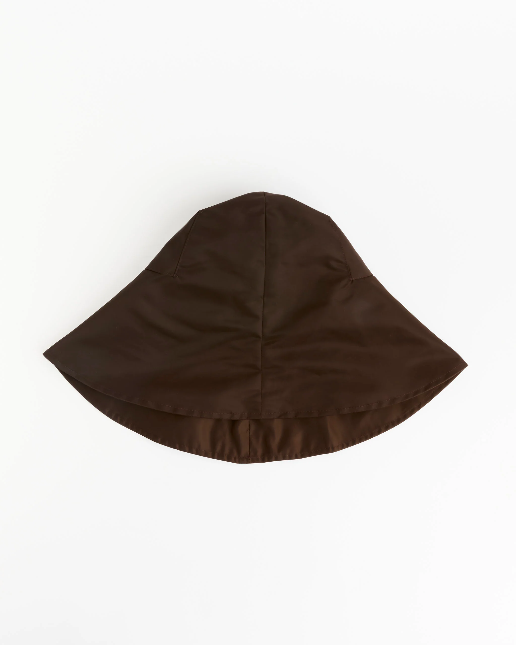 Iona Hat in Espresso Flight Satin