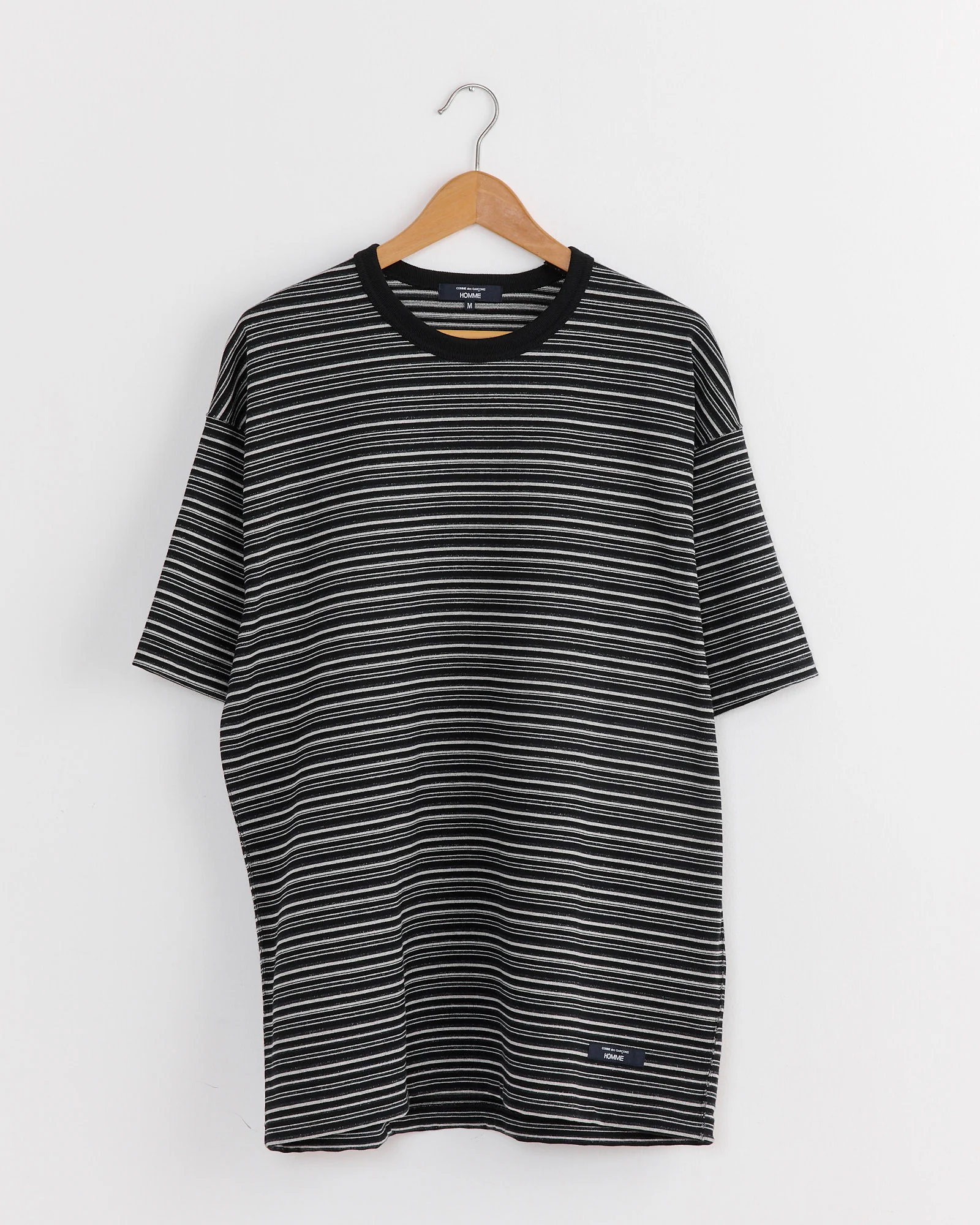 Striped T-Shirt in Black