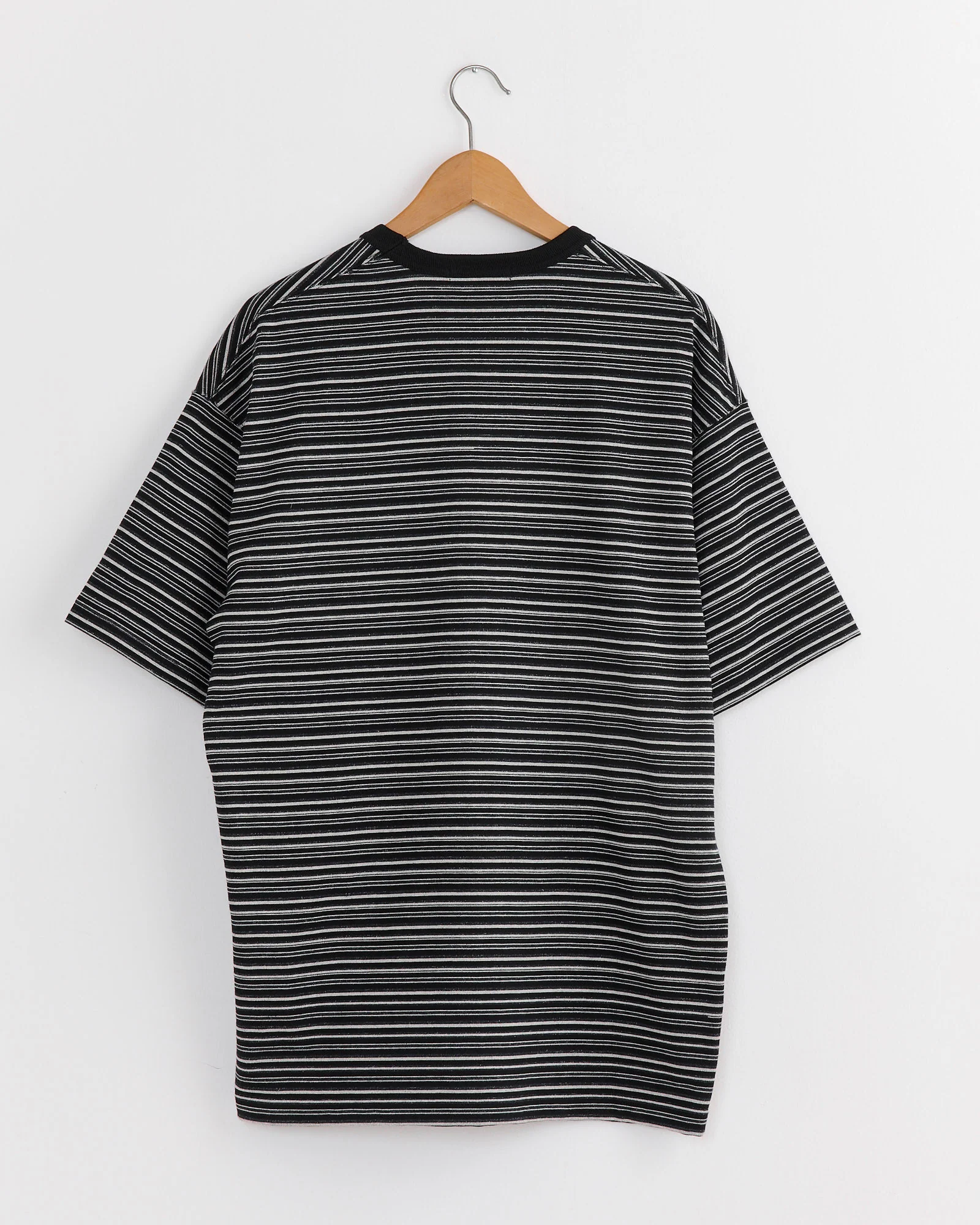 Striped T-Shirt in Black - Image 3