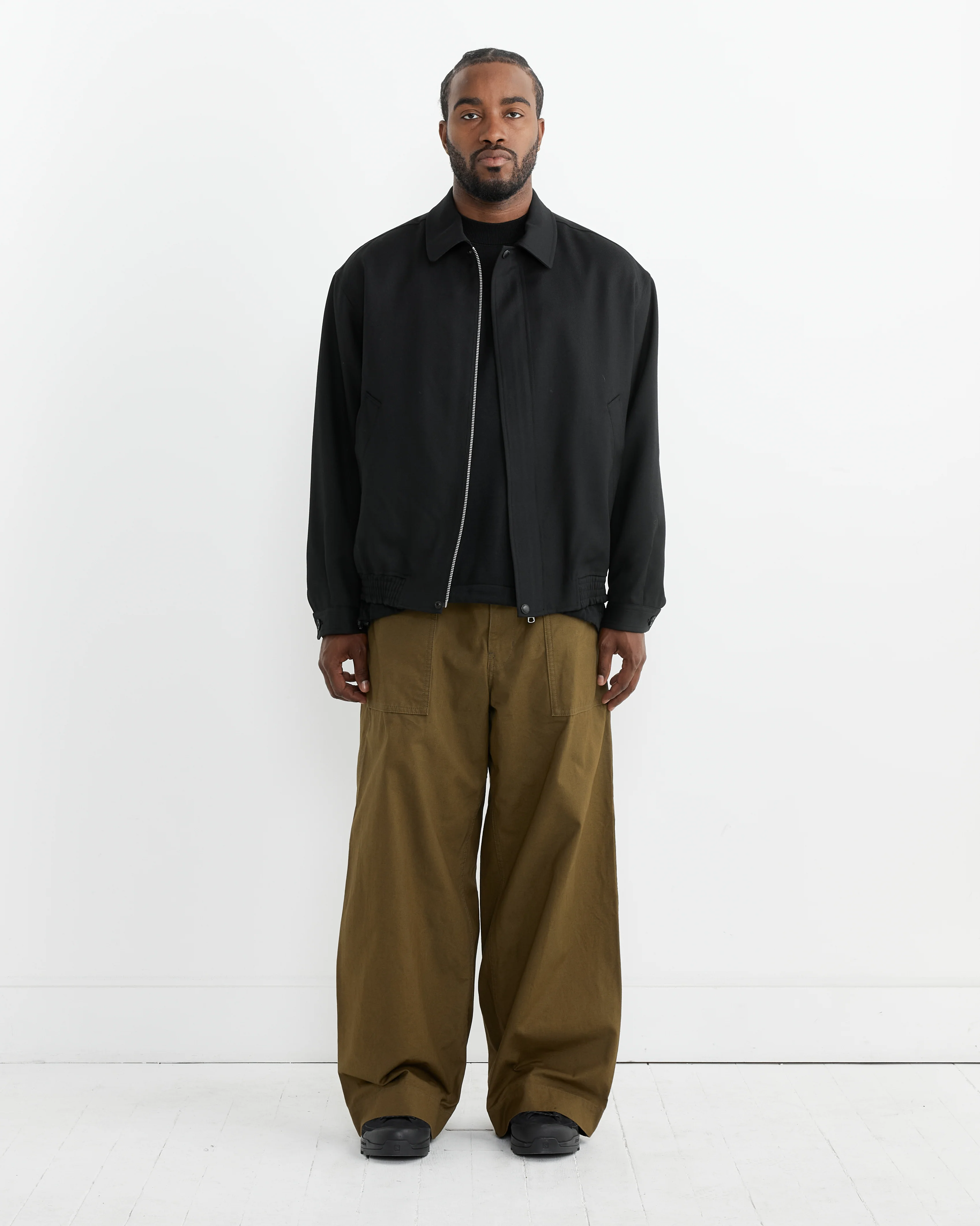 Belted Pant in Khaki - Image 2