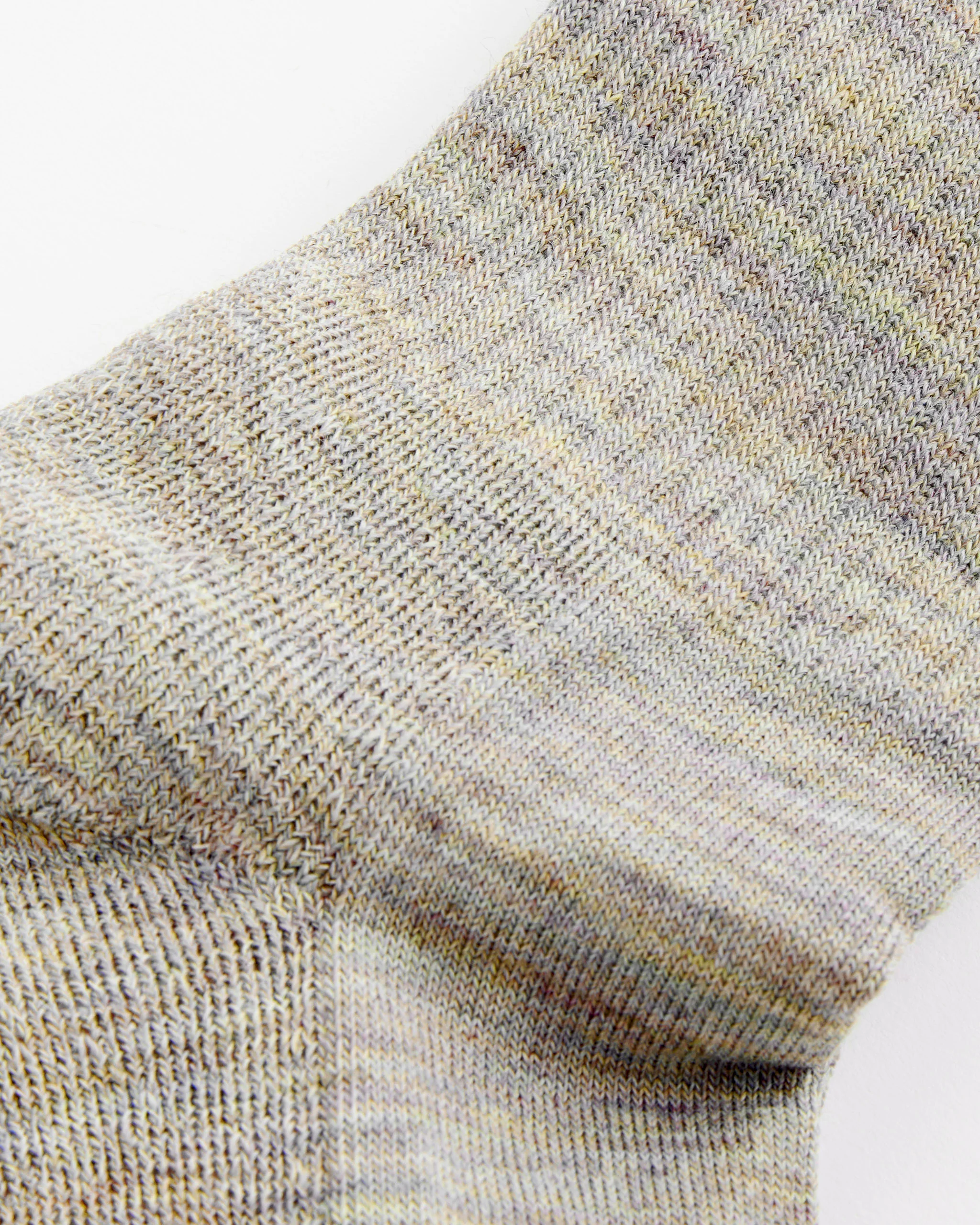 Merino Tube Sock in Rainbow Melange - Image 2