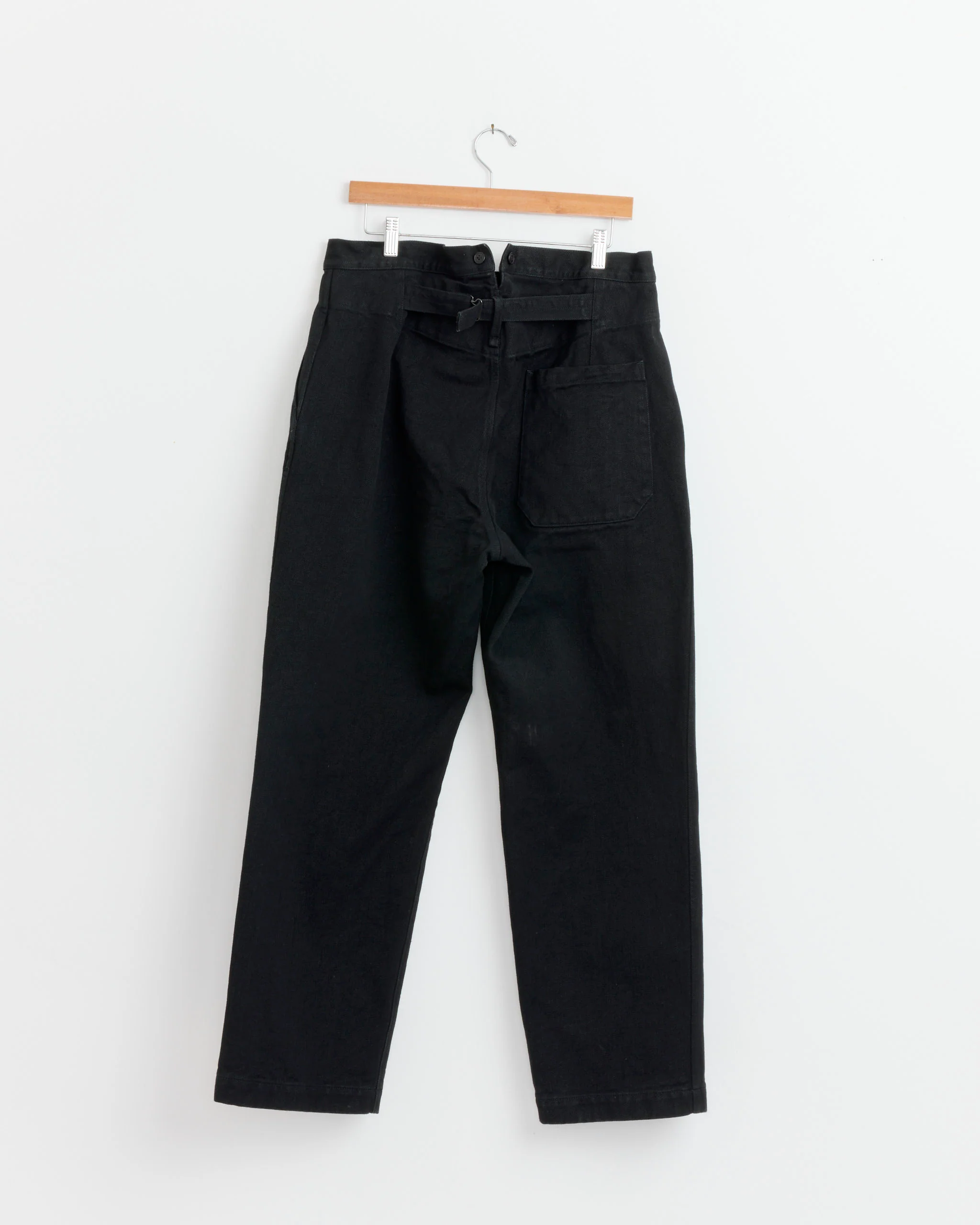 Denim Over Pant in Black - Image 3