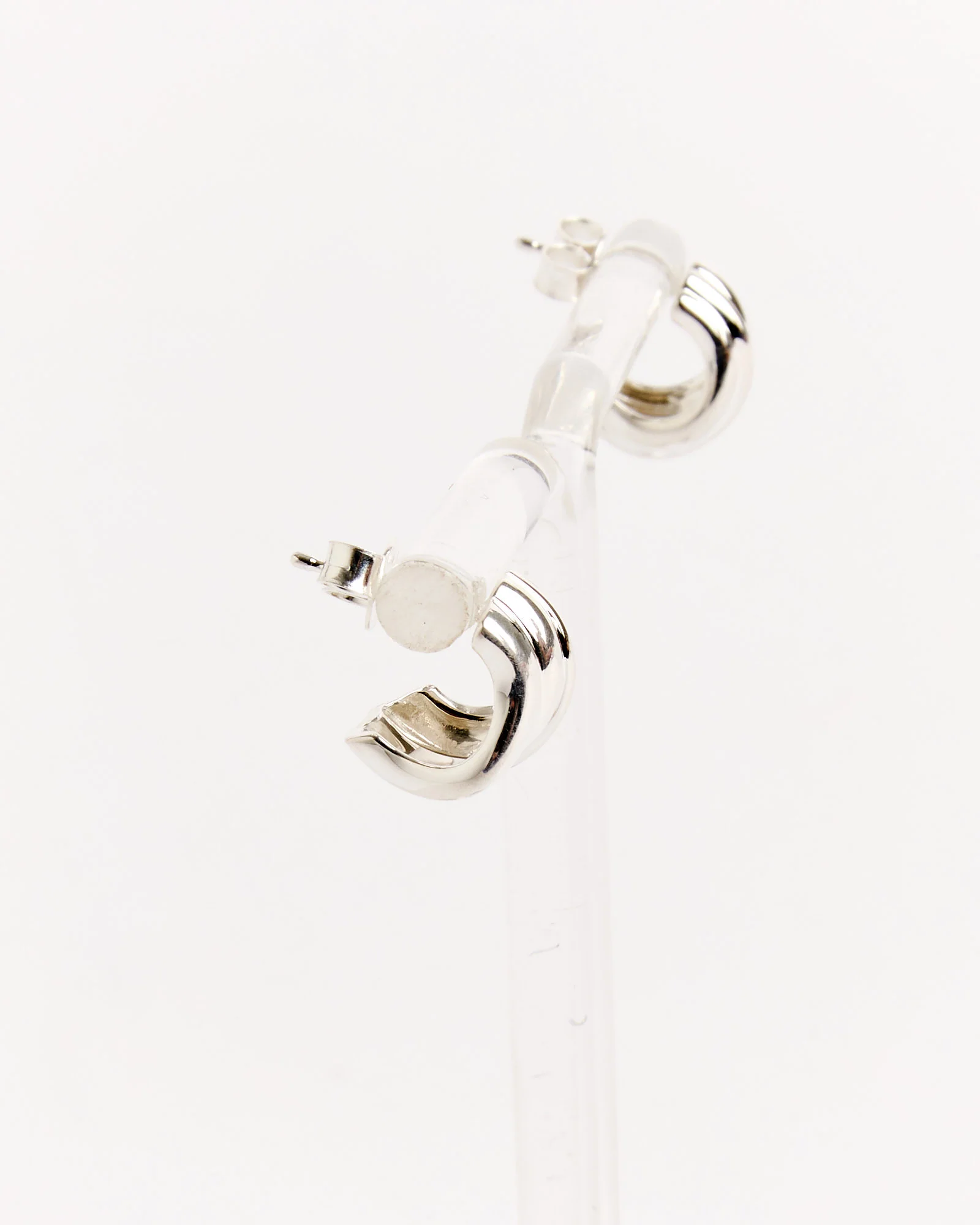 Recycled Silver Earrings - Image 2