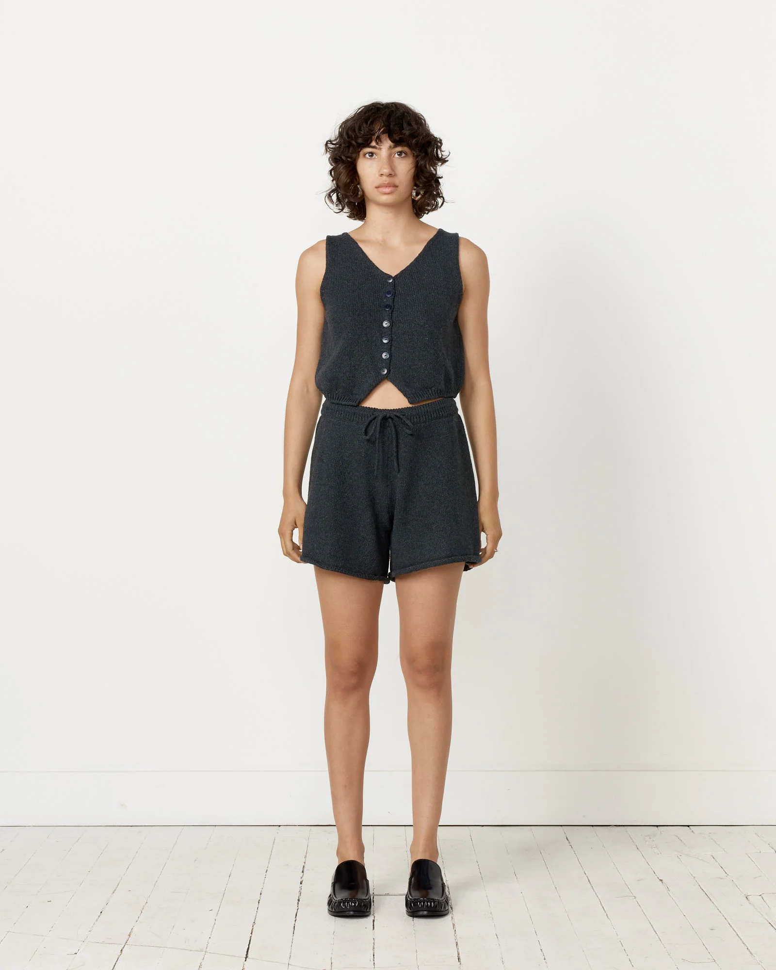 Heather Cotton Waistcoat - Image 2